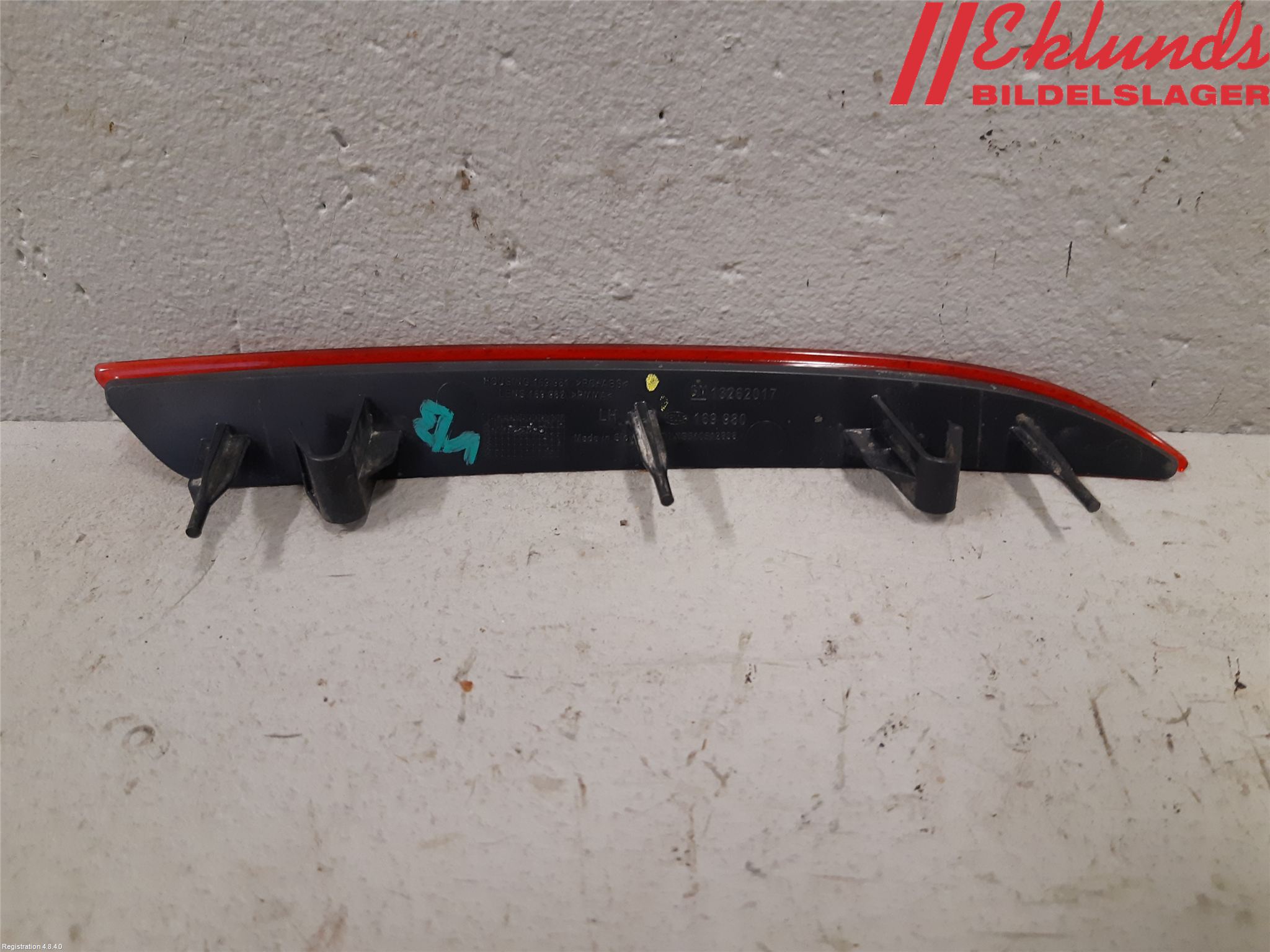 Opel ASTRA J 10-15 Dimljus/Reflex Bak