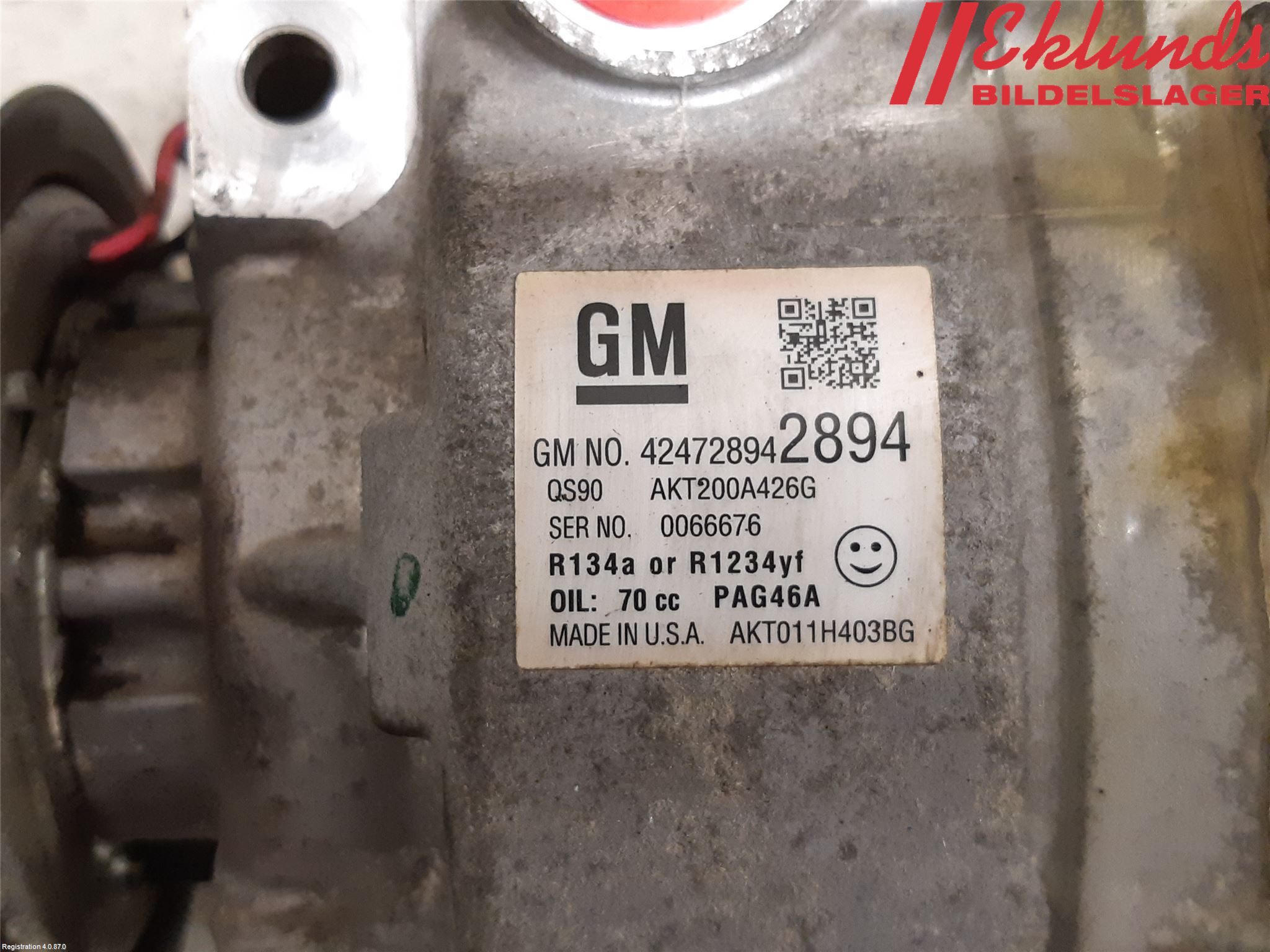 Opel MOKKA 13-20 Ac Kompressor