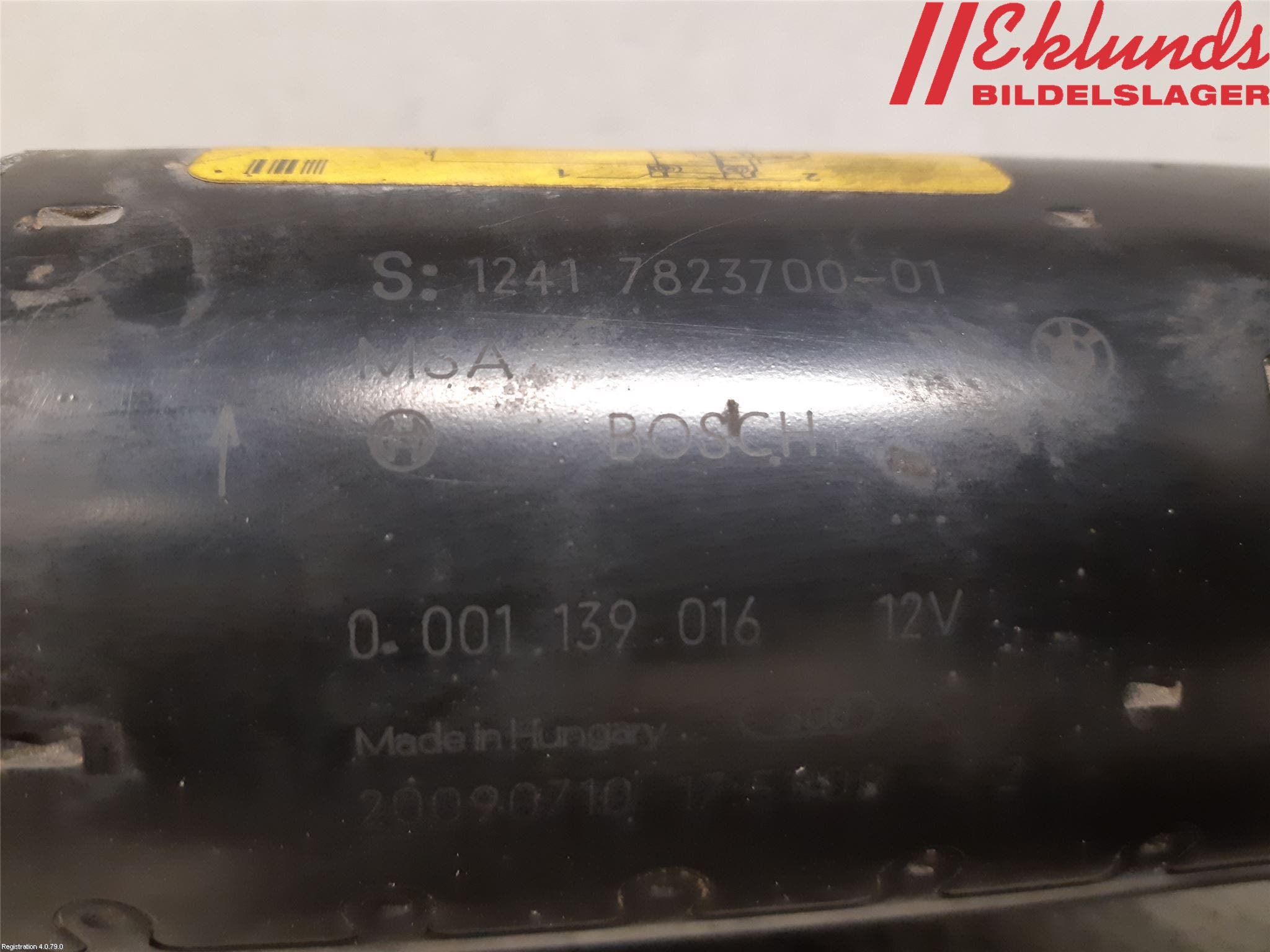 BMW 3 E90/91 SED/TOU 05-12 Startmotor Diesel