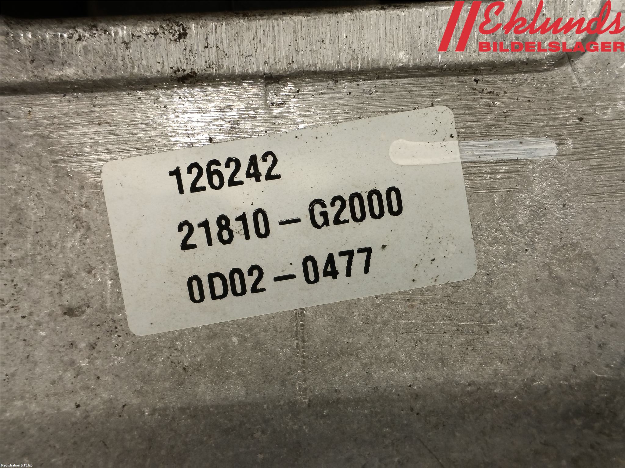 Kia NIRO (DE) 17-22 Motorfäste