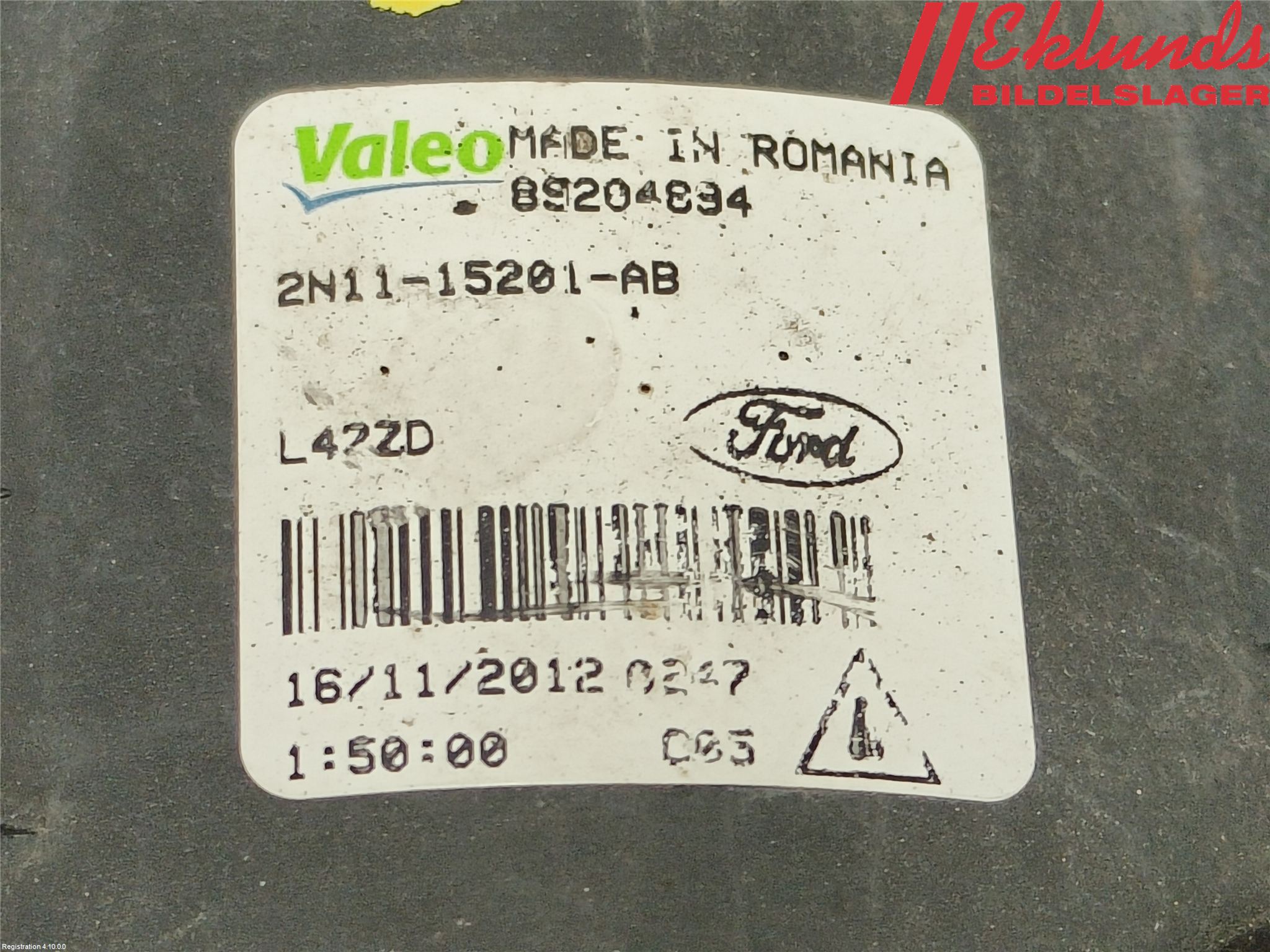 Ford FOCUS 11-14 Dimljus-Varselljus Fram