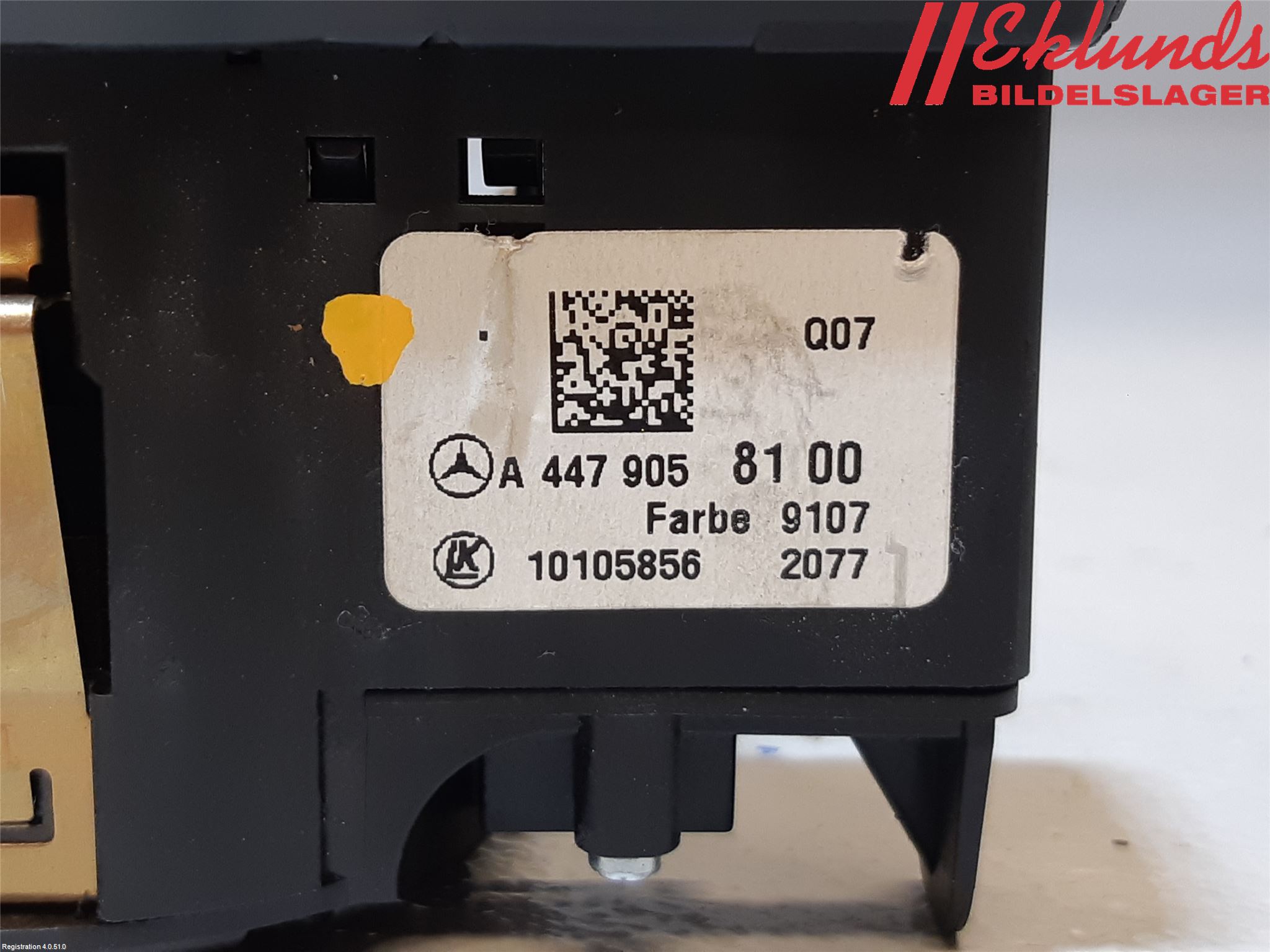 Mercedes-Benz MB VITO/V-KLASS (W640,W447,W448) 14- Strömställare Ljus