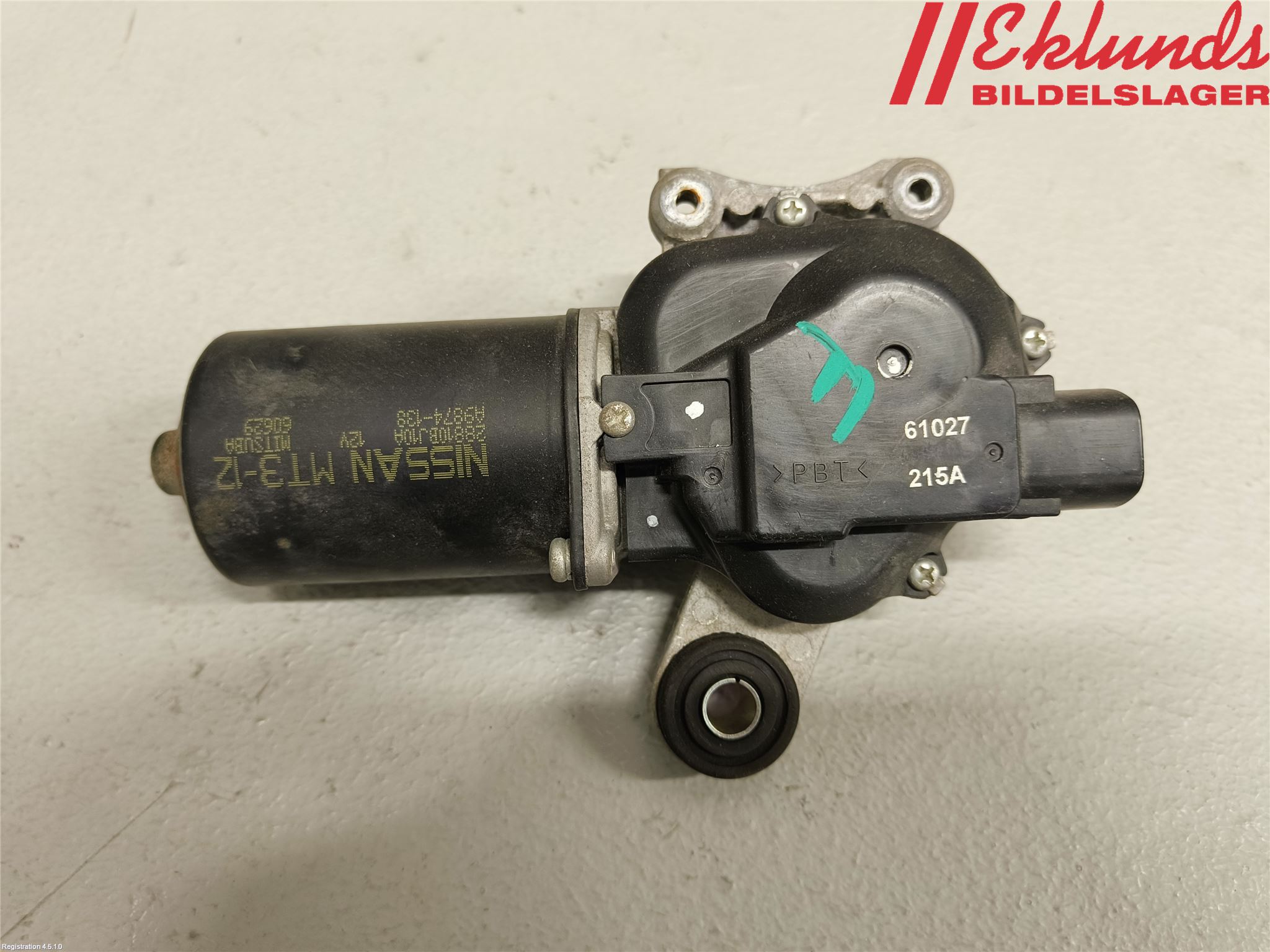 Nissan NV200/NV200 COMBI Torkarmotor Vindruta