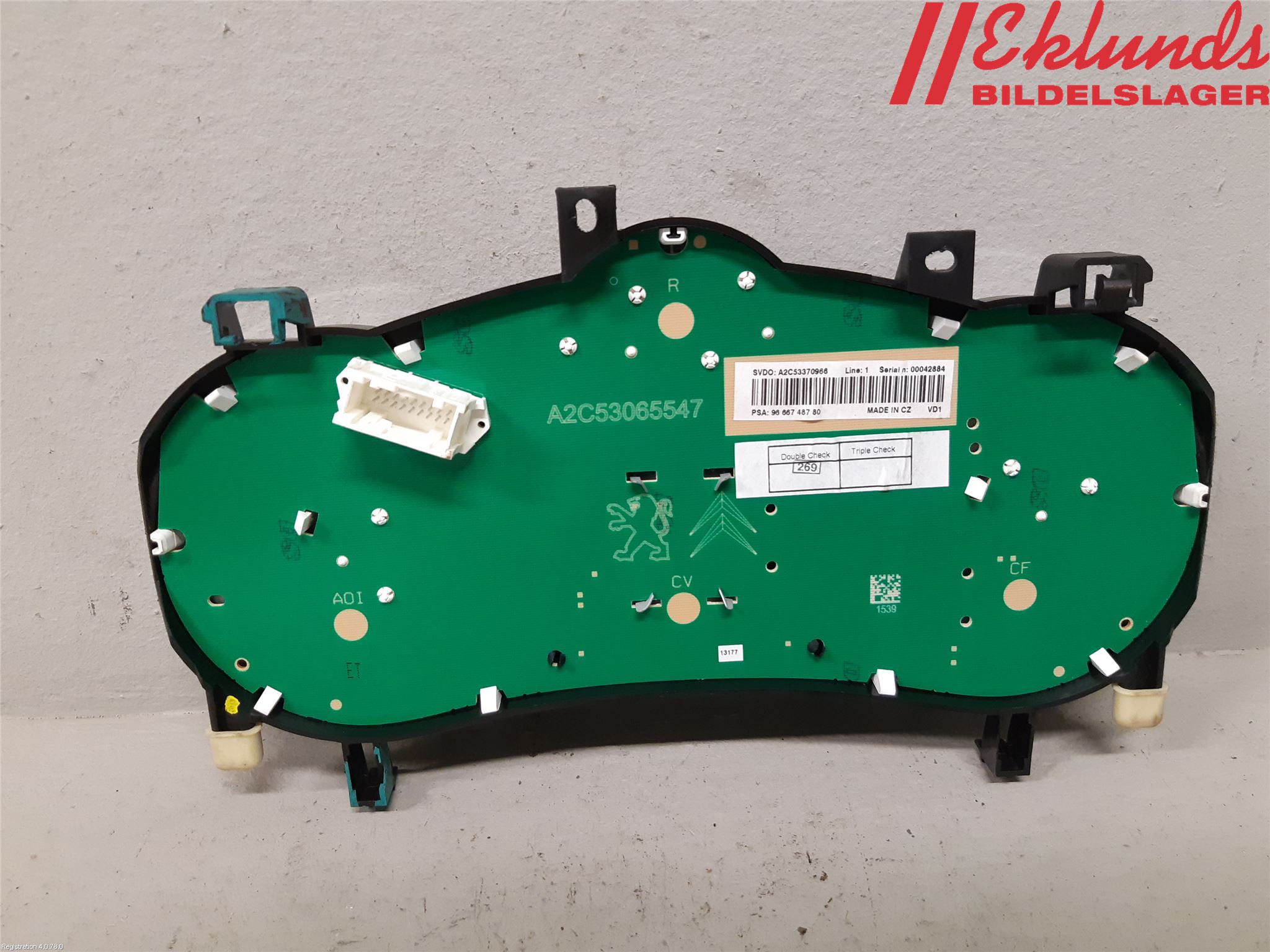 Peugeot 207 Instrument Komb