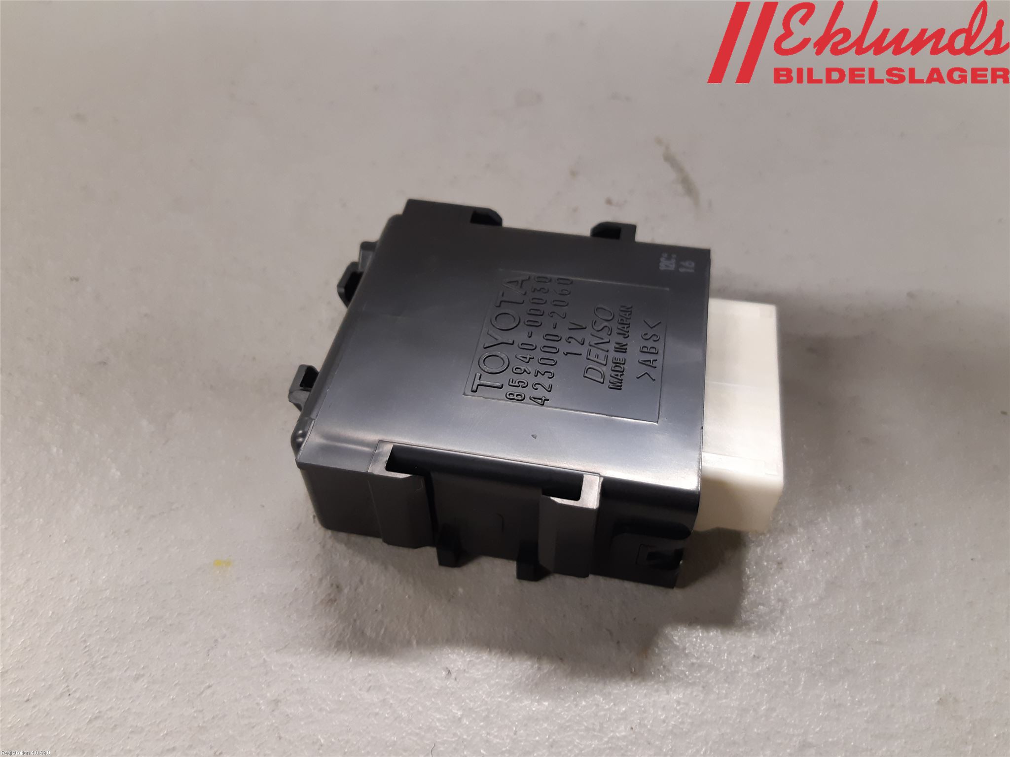 Toyota YARIS XP130 15-20 Relä Torkarmotor