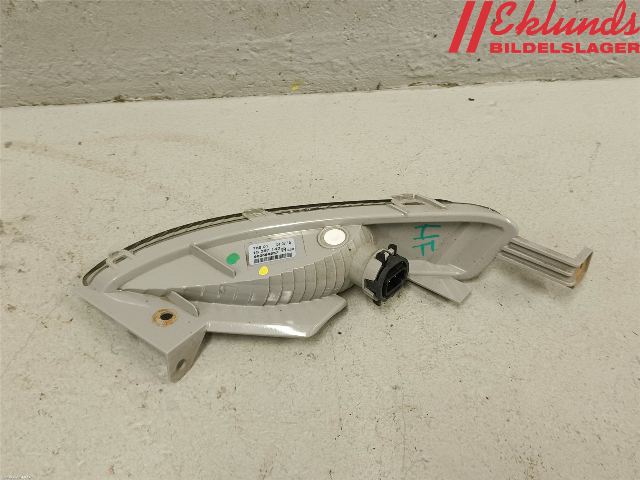 Opel ASTRA J 10-15 Blinkers Fram Höger