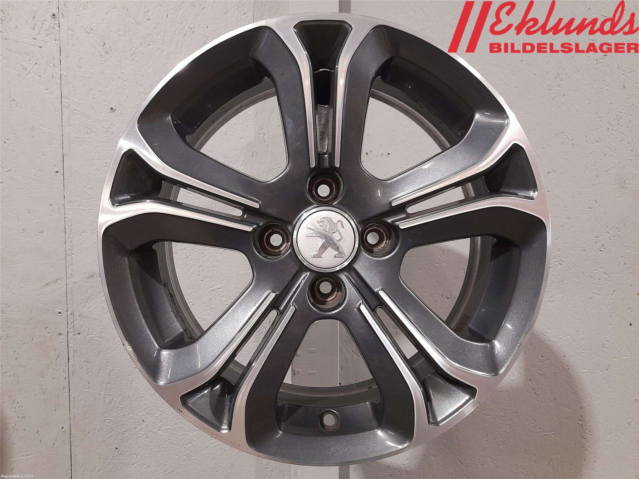 Peugeot 208 12-15 Fälgsats Aluminium