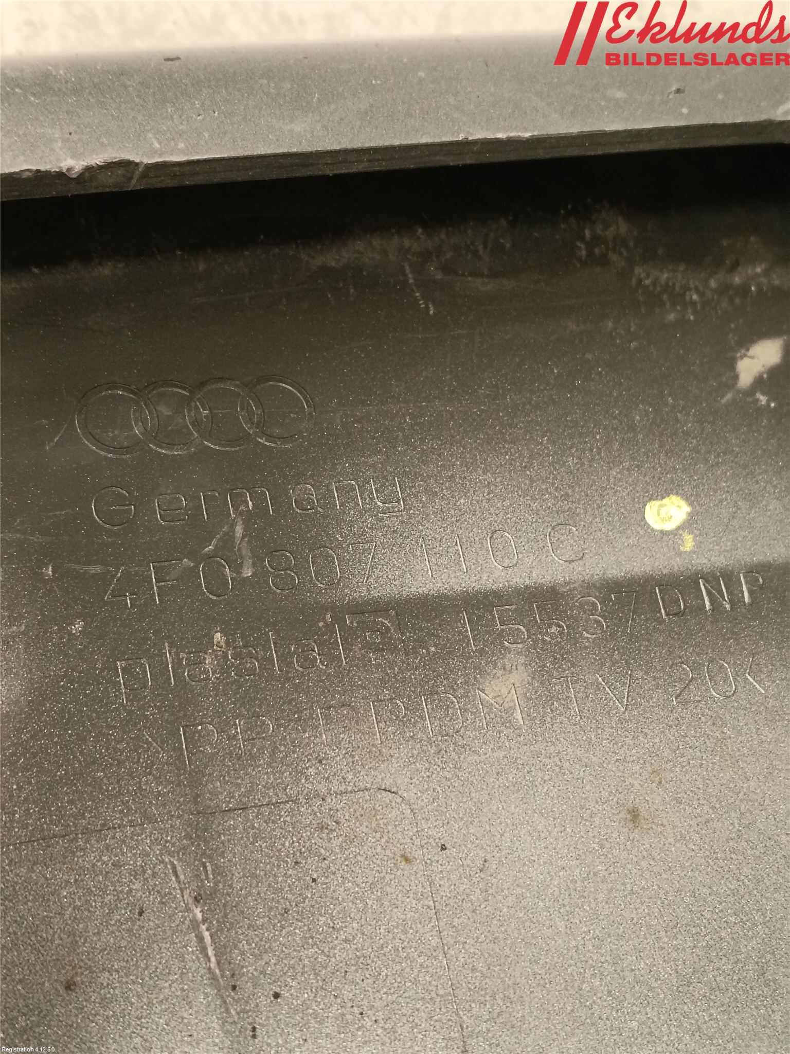 Audi A6/S6     05-11 Spoiler Fram