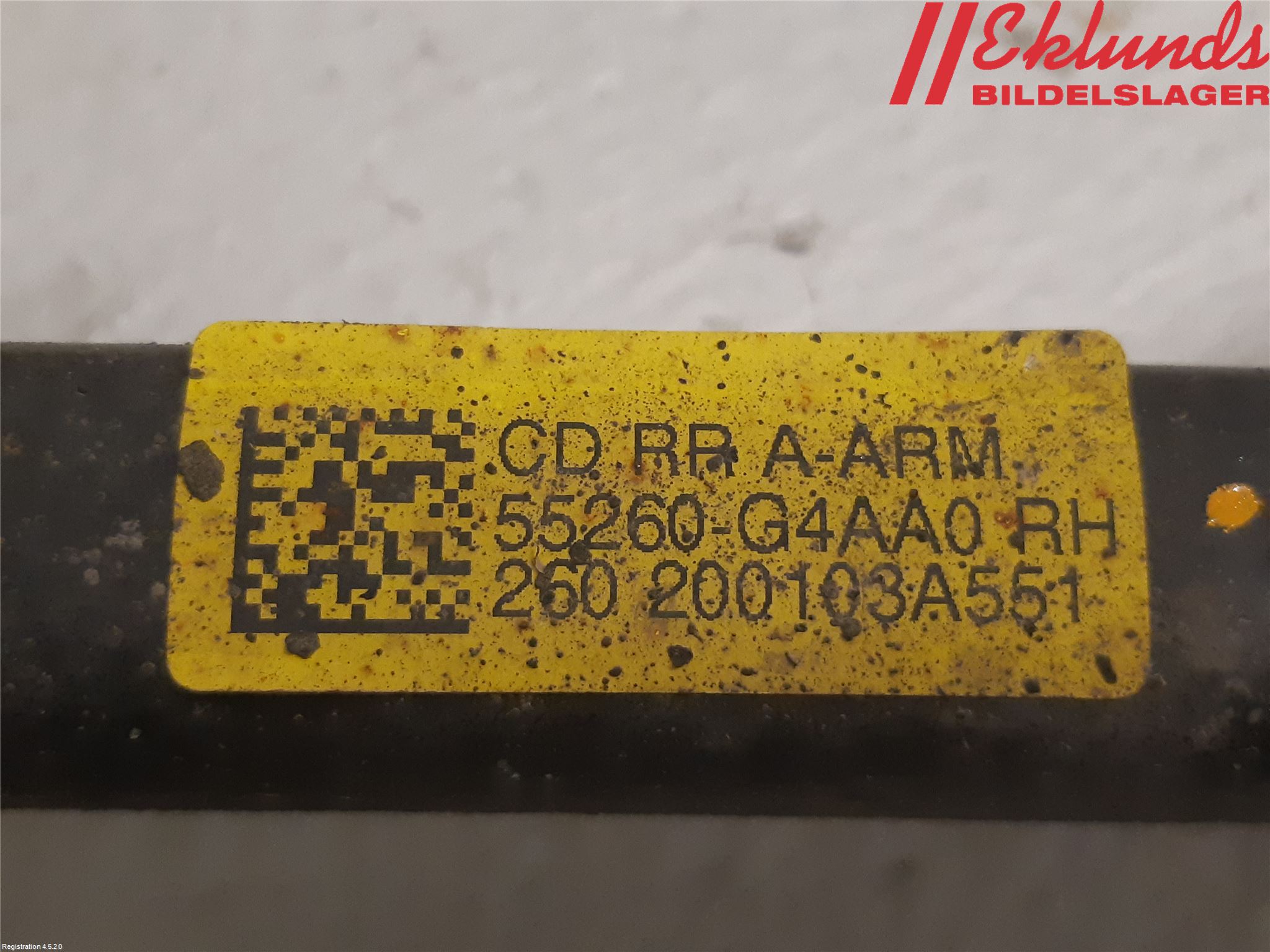 Kia CEED/CEED SW 19- Bärarm Bak Höger