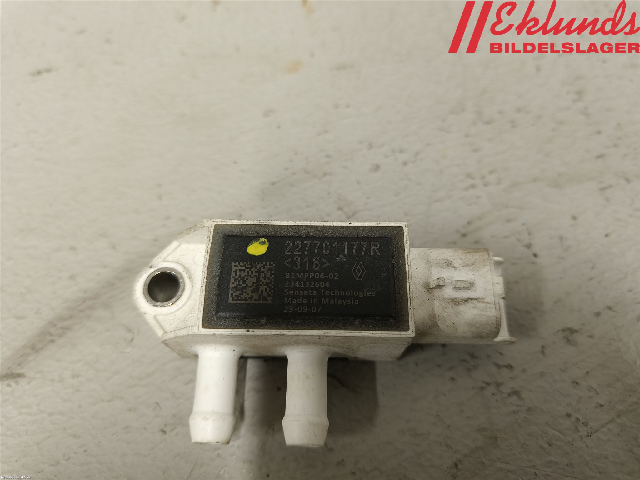 Renault MASTER III 20-24 Givare Temp-Tryck Avgas