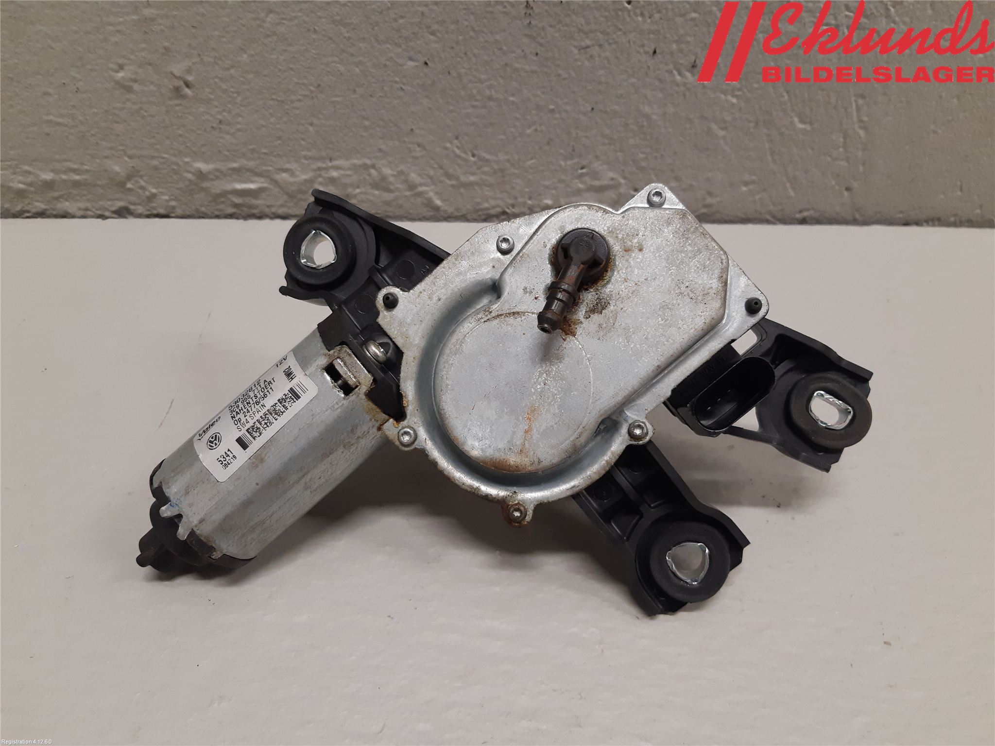 Volkswagen VW PASSAT 11-14 Torkarmotor Baklucka