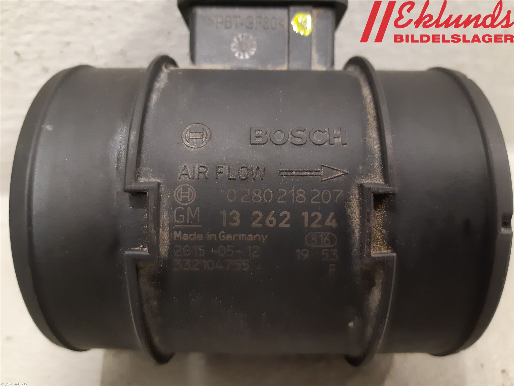 Opel MERIVA B 10-17 Injluftmassamätare
