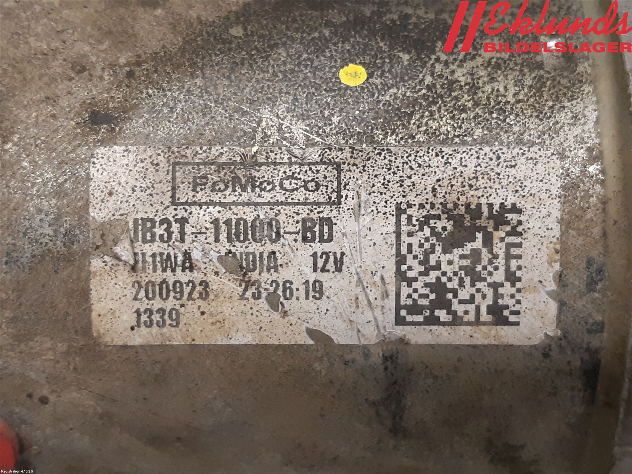 Ford RANGER 22- Startmotor Diesel
