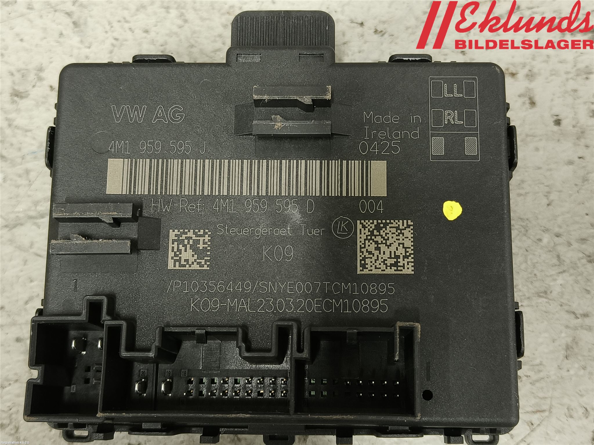 Audi A6 F2/C8 19- Styrenhet Dörr