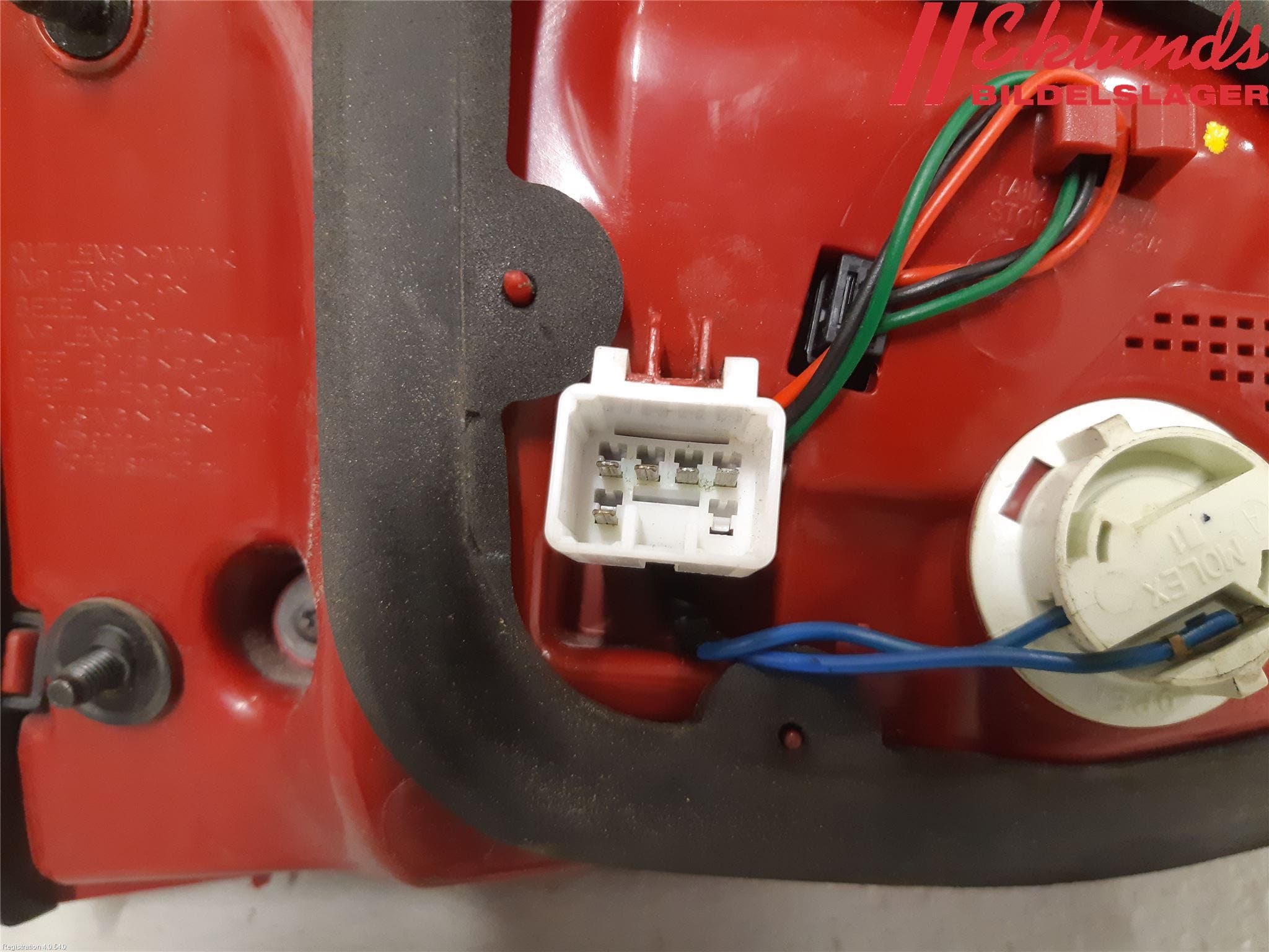 Kia CEED 12-18 Bakljus Lucka Hö