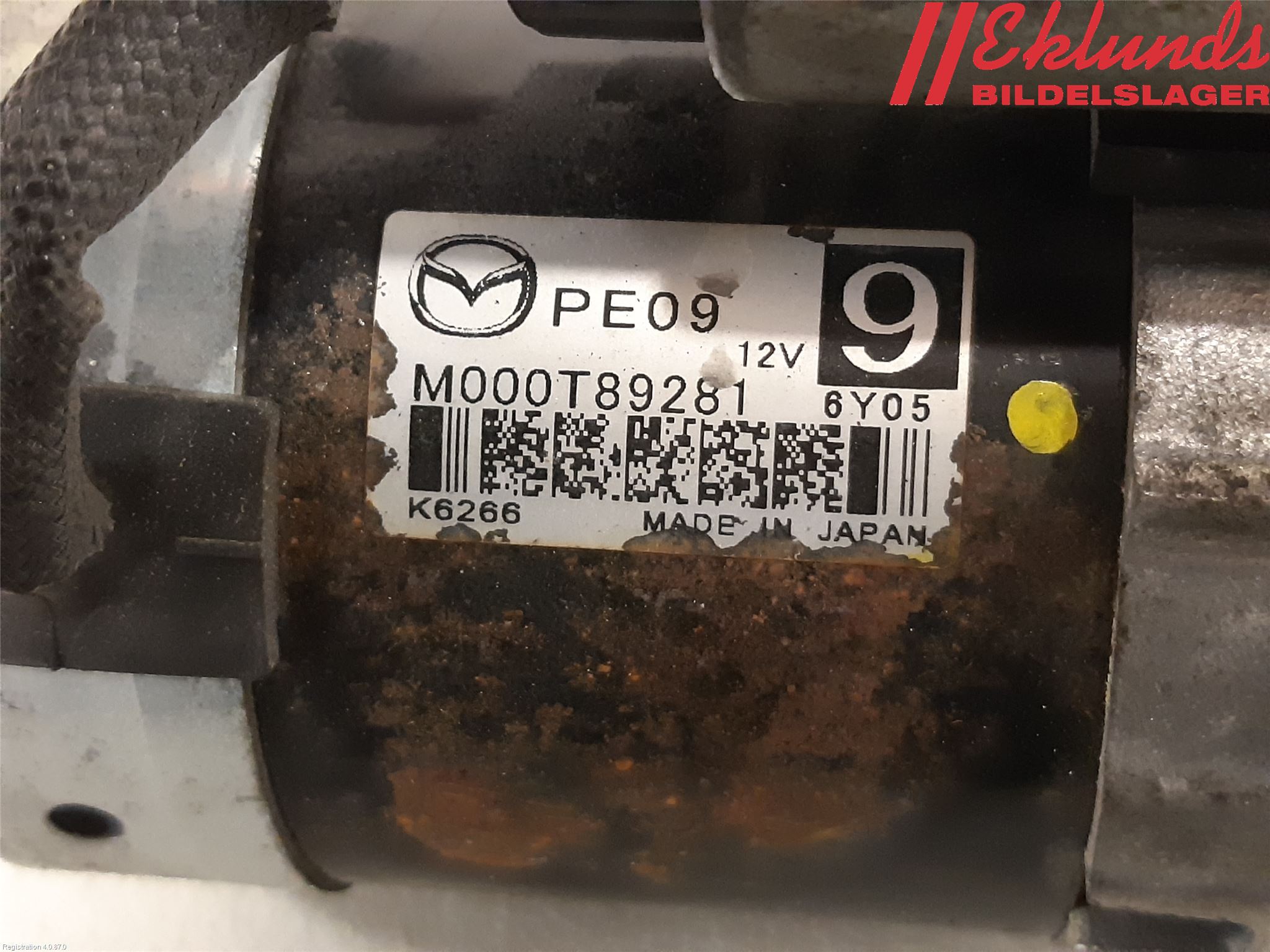 Mazda CX-3 Startmotor