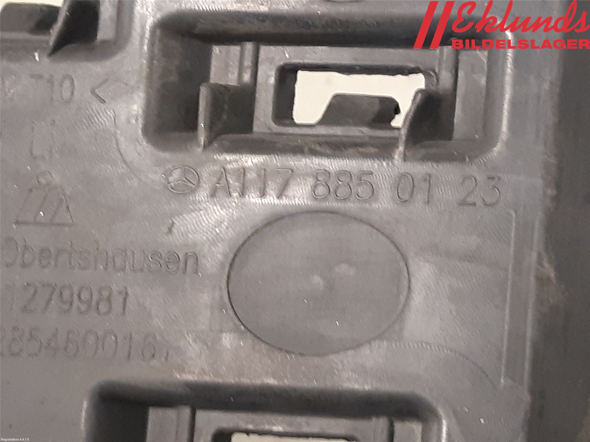 Mercedes-Benz MB CLA-KLASS (C117/X117) 13-19 Stöt Utfyllnad-List-Grill