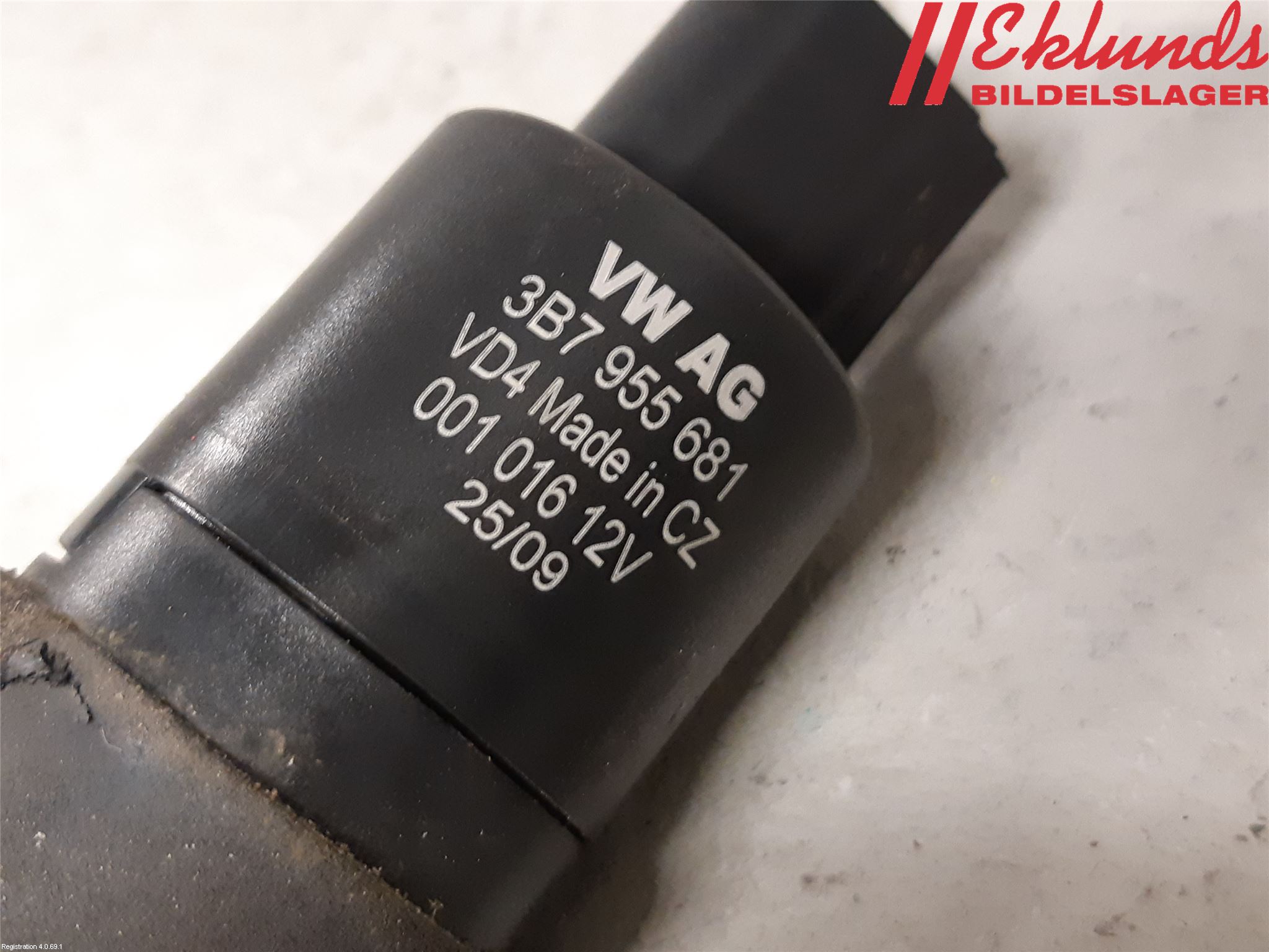 Audi A4/S4 08-11 Spolarpump Högtryck