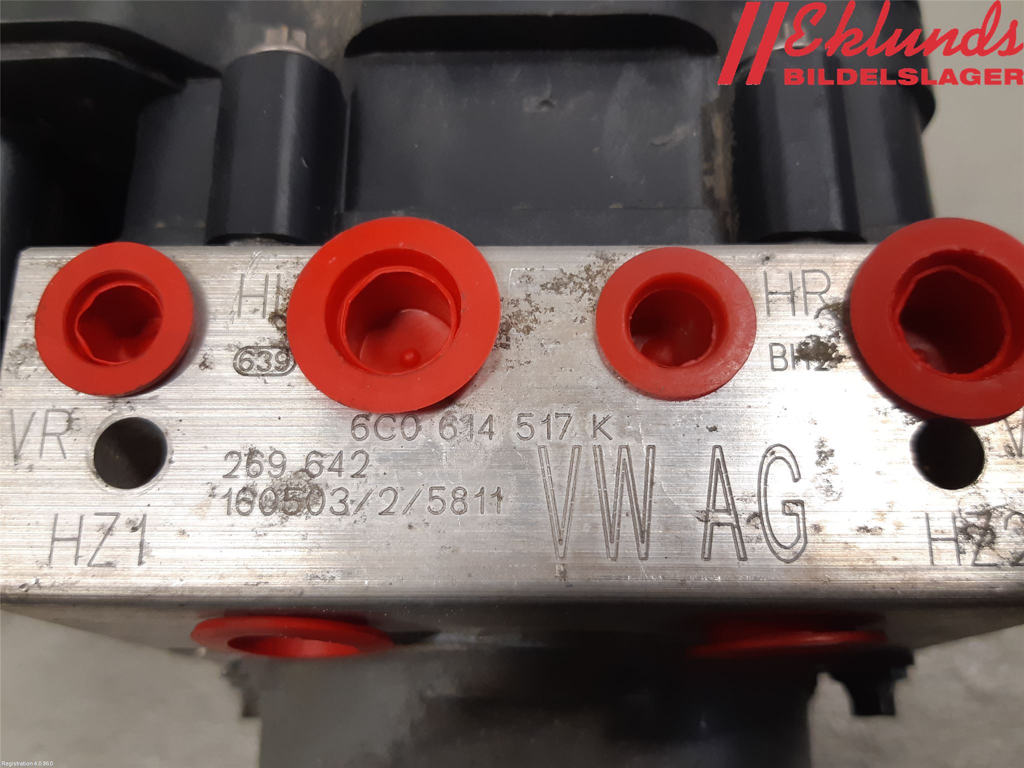 Volkswagen VW POLO 10-17 Abs Hydraulaggregat