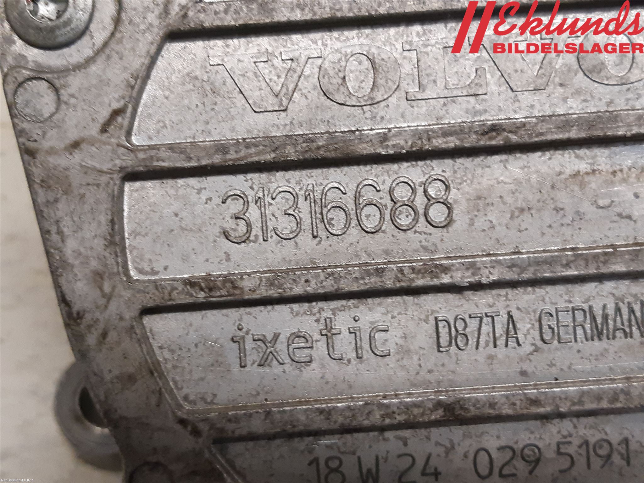Volvo XC60 18- Vakuumpump