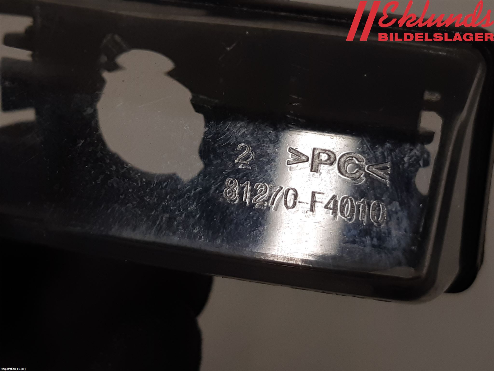 Toyota C-HR 16-23 Skylt Belysning