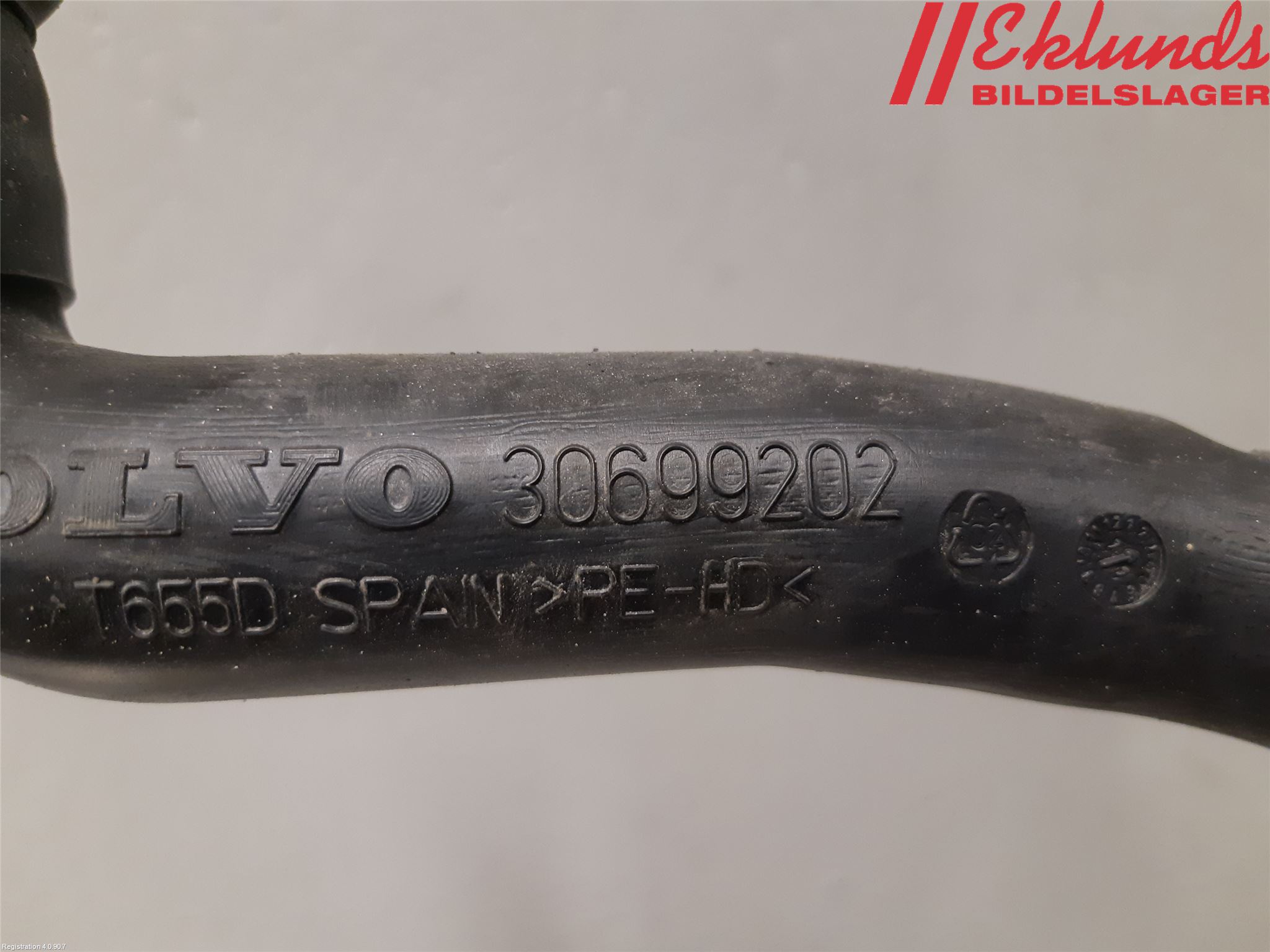 Volvo V70 08-13 Spolartank Påfyllningsrör