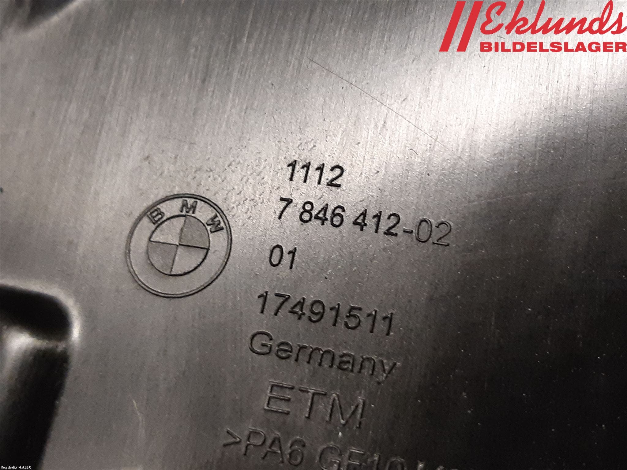 BMW 4 F32/F33/F82/F83 13-20 Motorkåpa