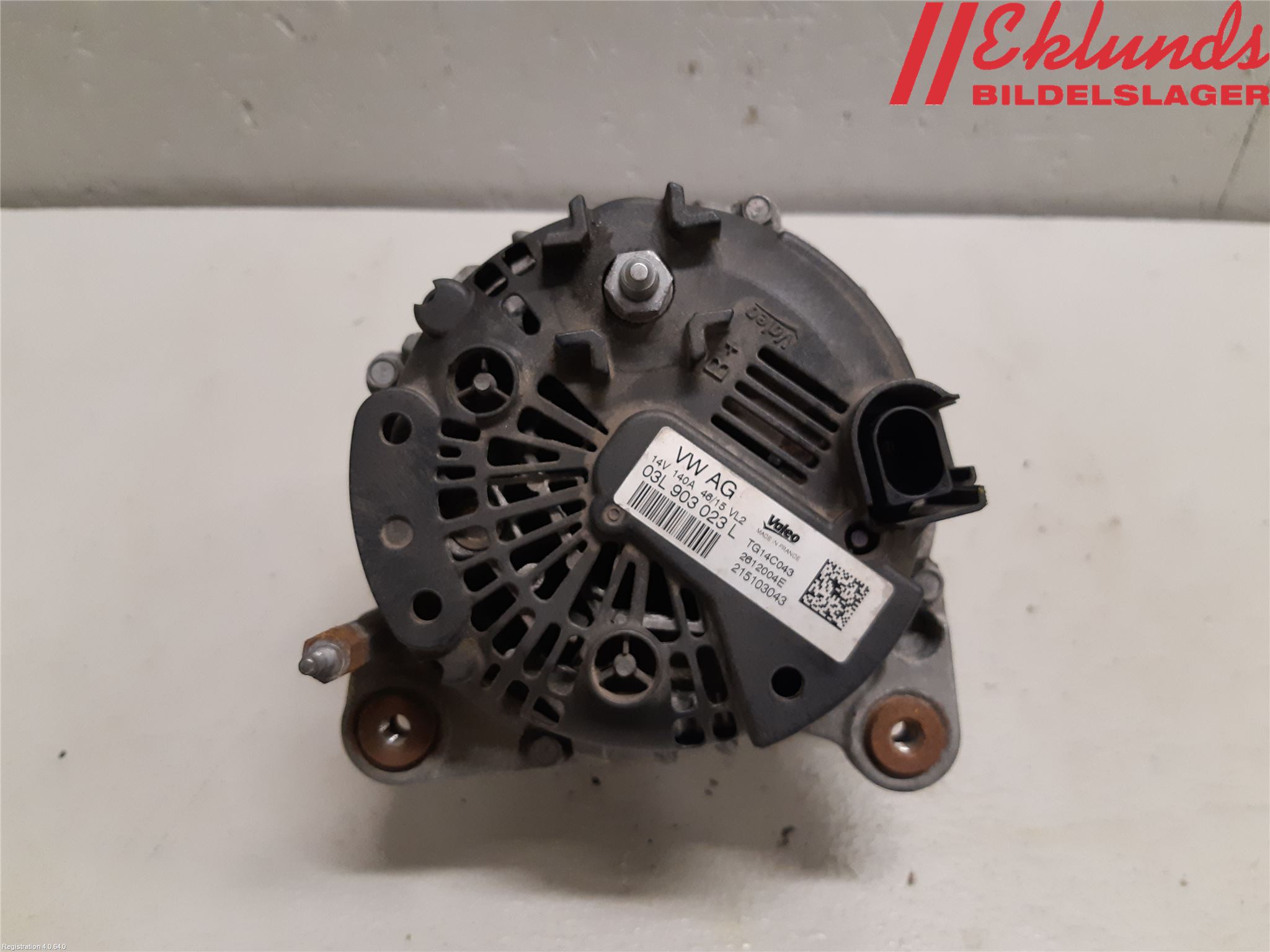 Volkswagen VW PASSAT 15-19 Generator