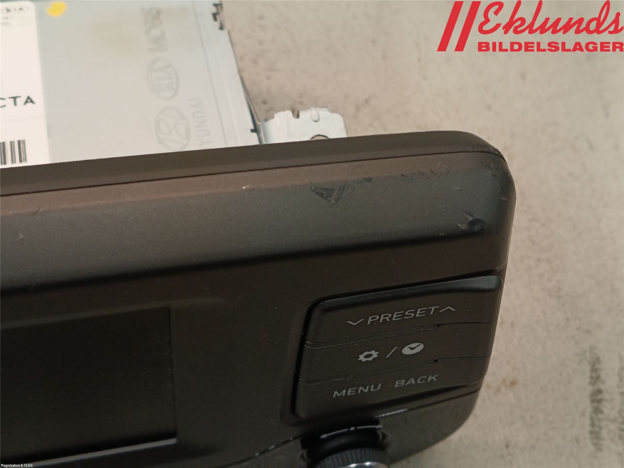 Hyundai i30 PD 17- Cd Radio - Multimediapanel