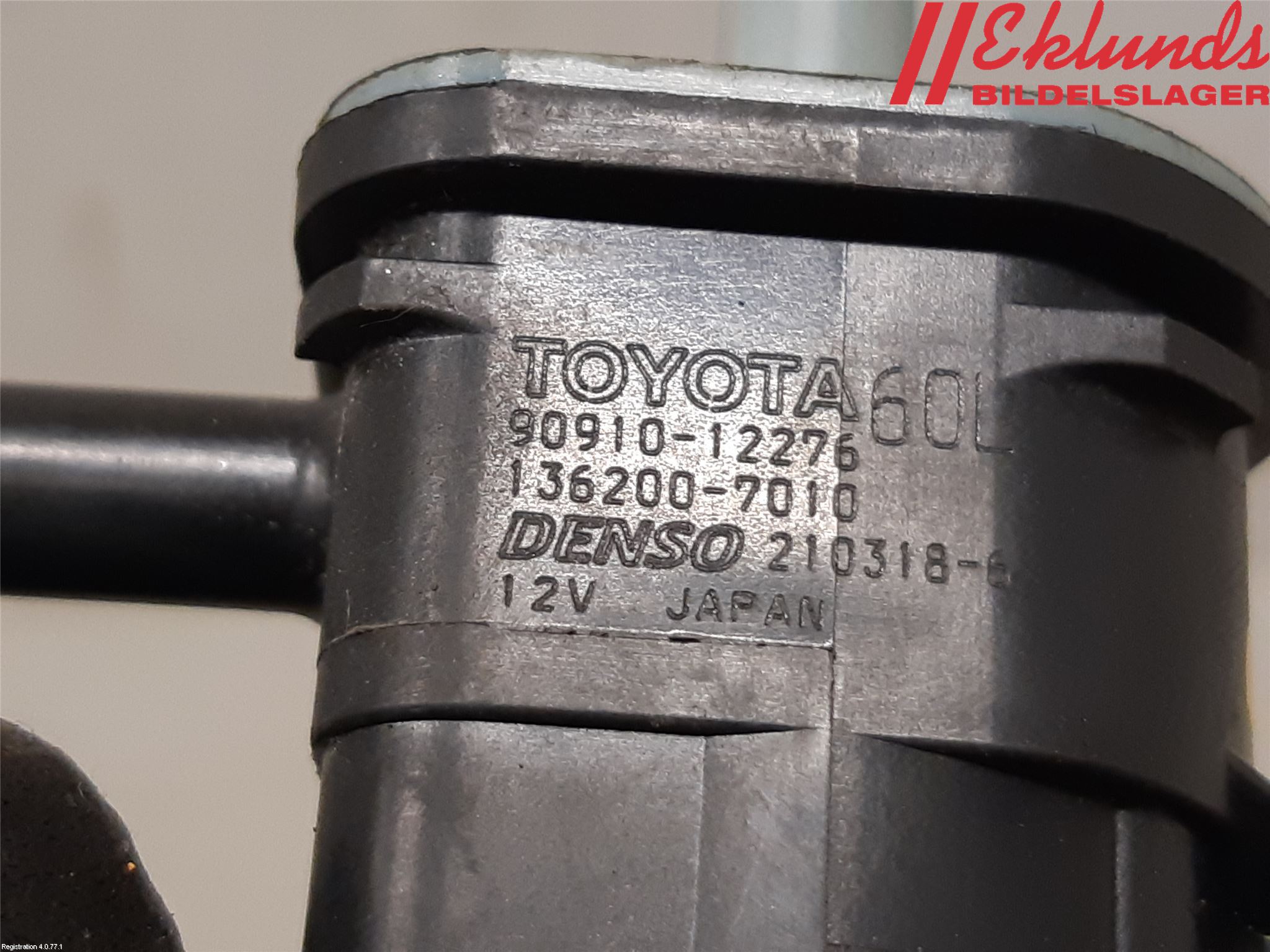 Toyota COROLLA 19- Vakuumventil