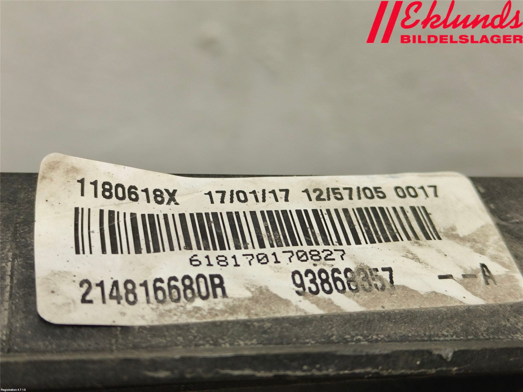 Renault TRAFIC/E-TECH 15- Kylfläkt El