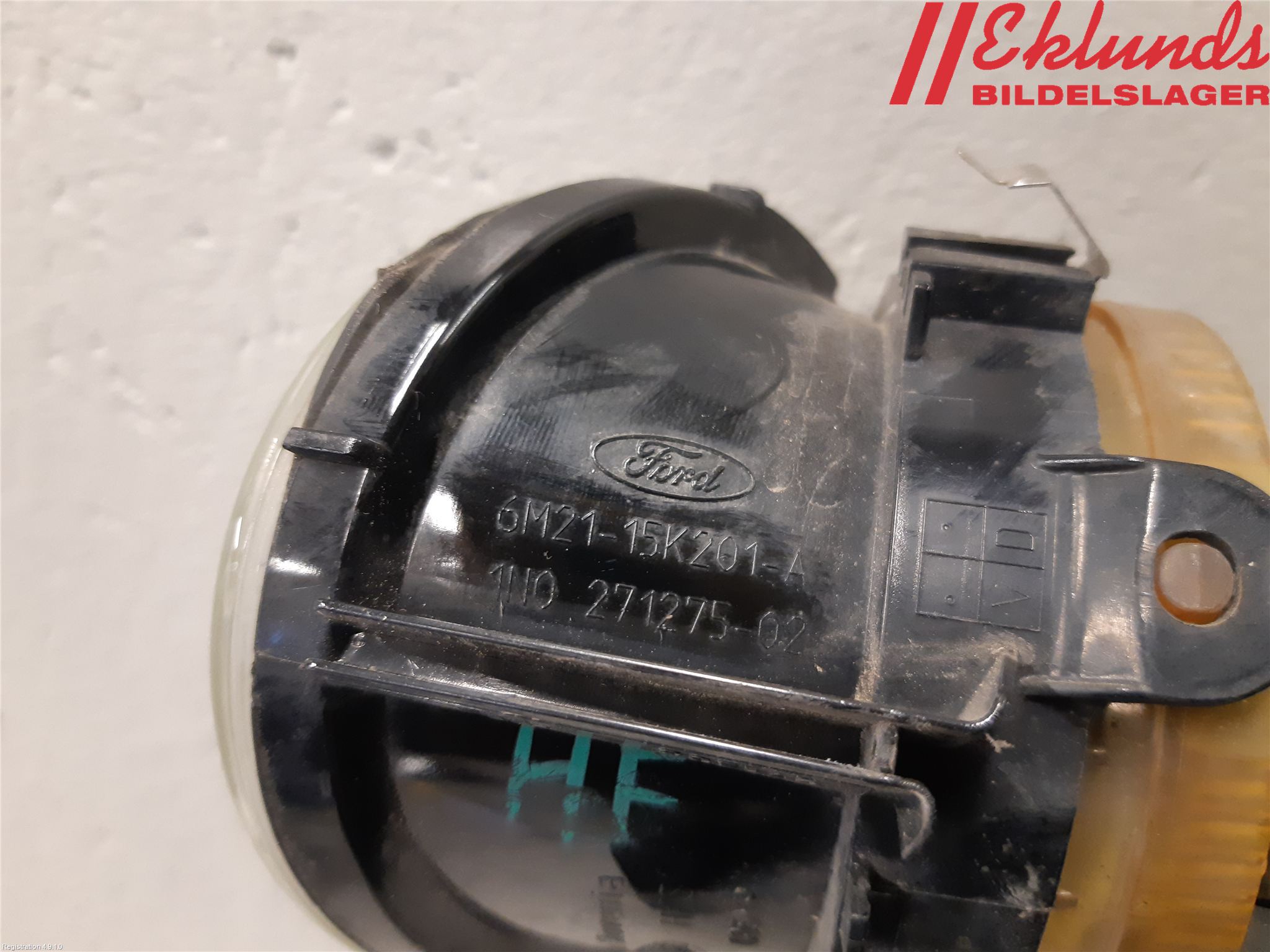 Ford S-MAX 06-15 Dimljus-Varselljus Fram