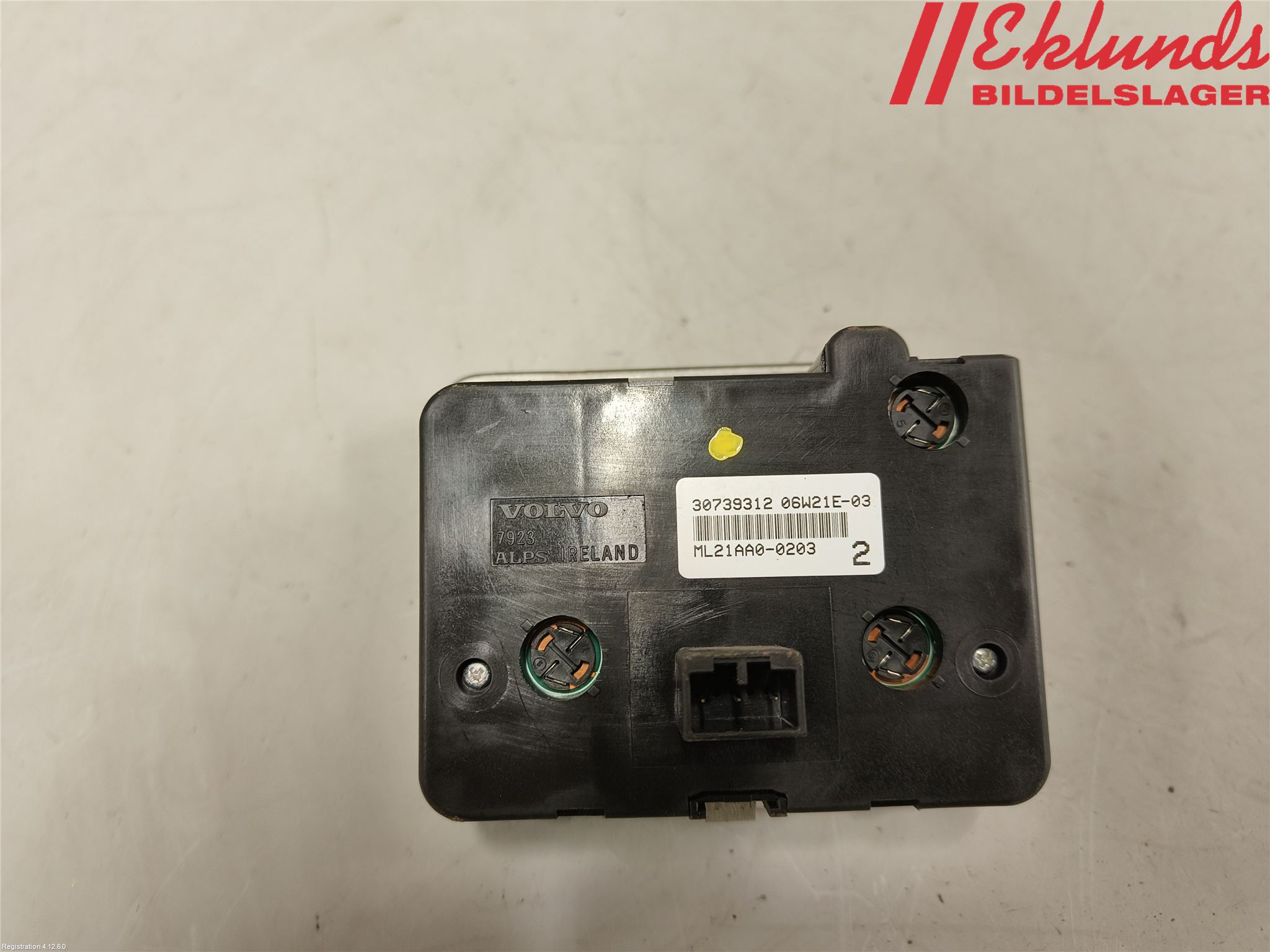 Volvo S60 05-10 Strömställare Ljus