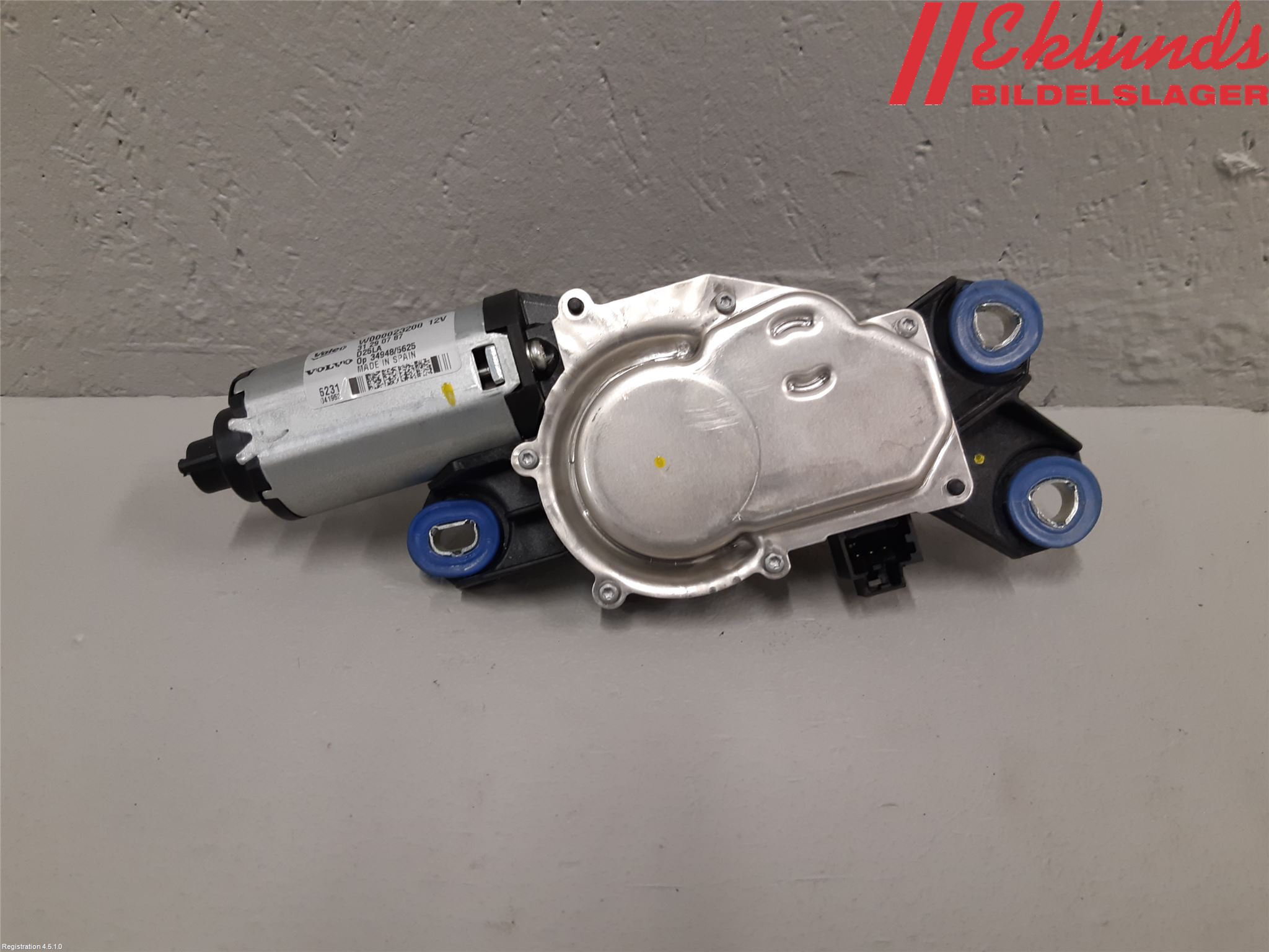 Volvo V70 08-13 Torkarmotor Baklucka