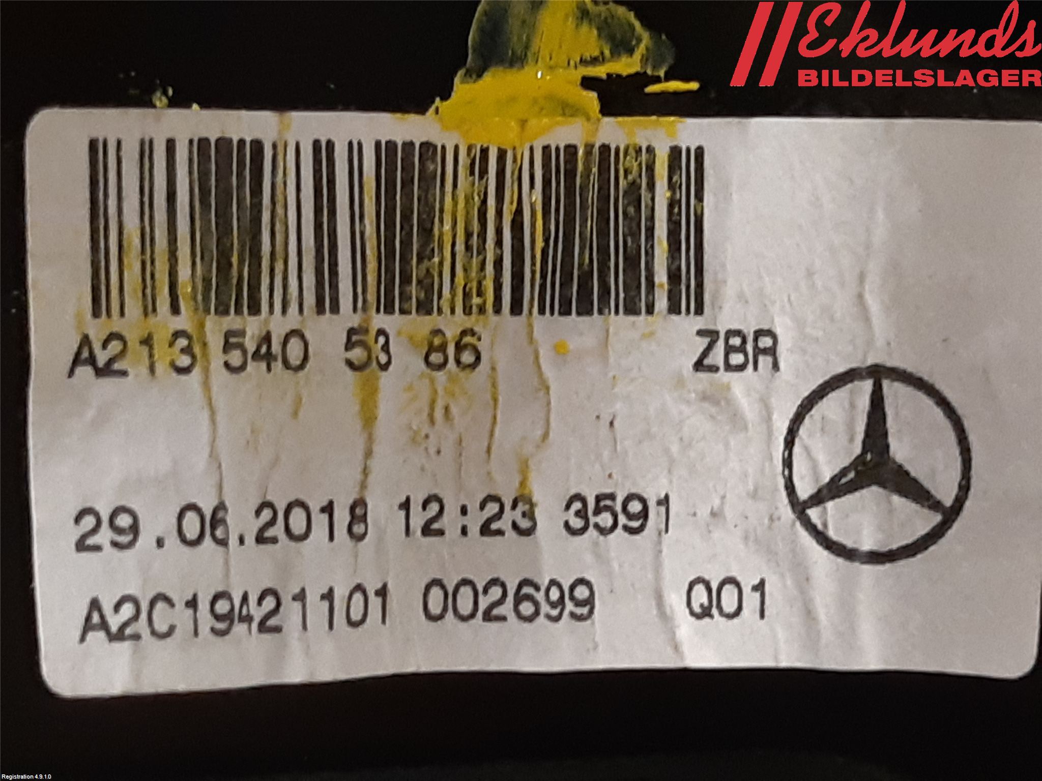 Mercedes-Benz MB E-KLASS (W213) 16-23 Instrument Komb