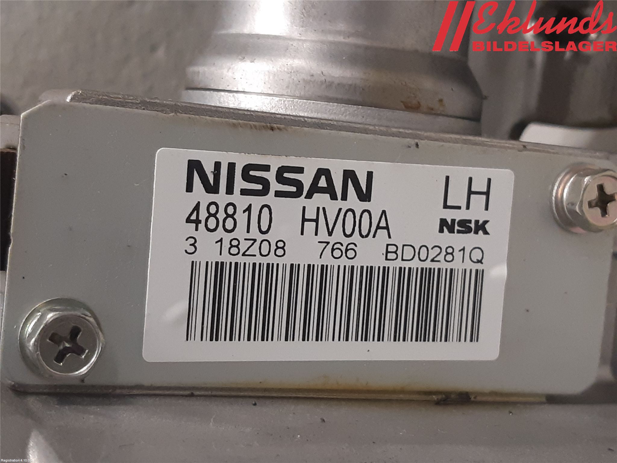 Nissan QASHQAI 17-21 Rattaxelagg Med Inb Servo