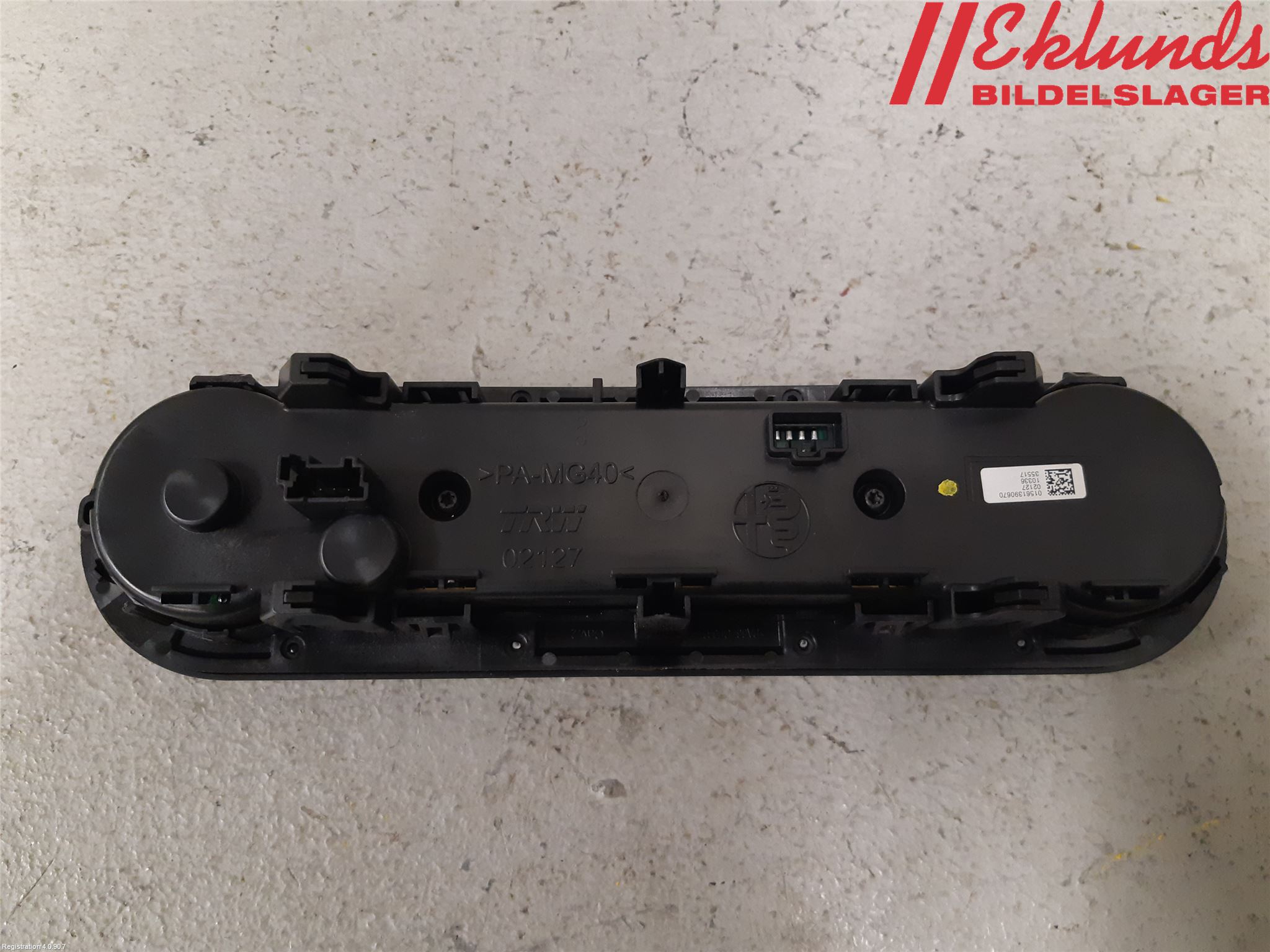 Alfa GIULIA Ac Styrenhet Ac Manöveren