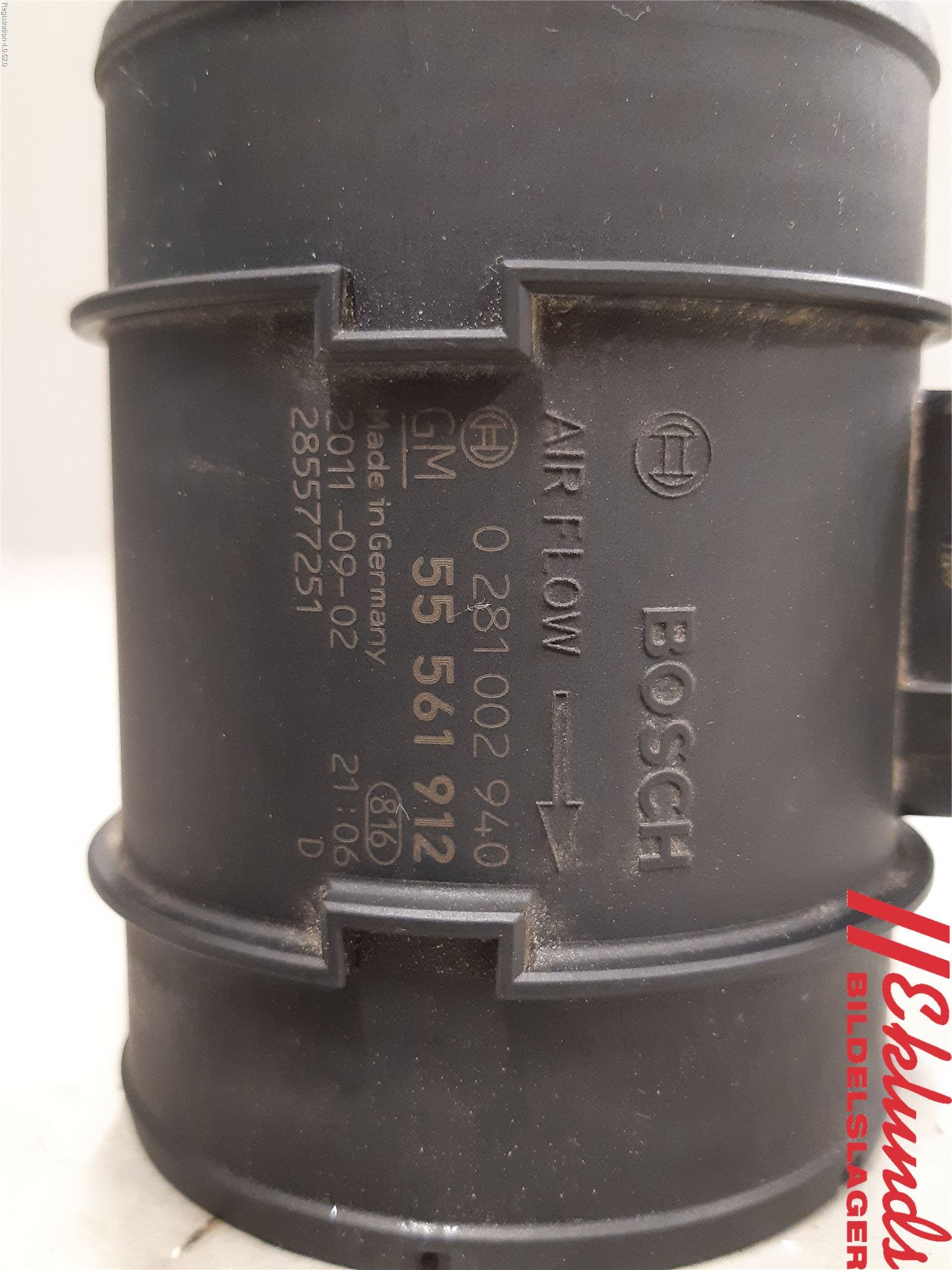 Opel ASTRA J 10-15 Injluftmassamätare