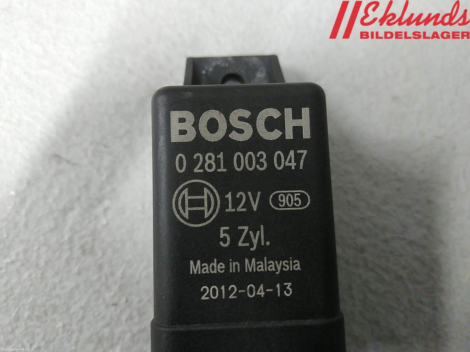 Volvo V70 08-13 Relä Glödning Diesel