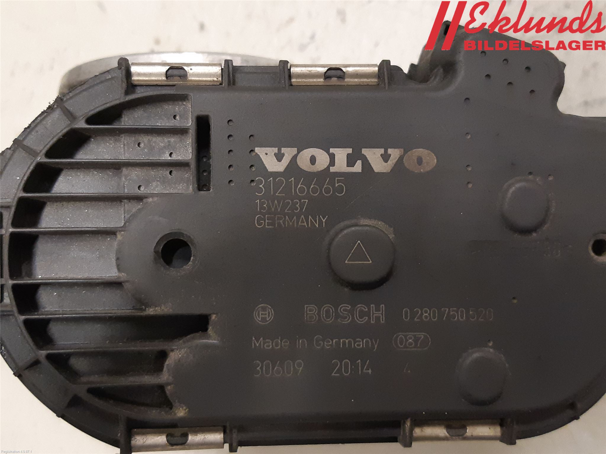 Volvo V60 11-13 Injspjällhus