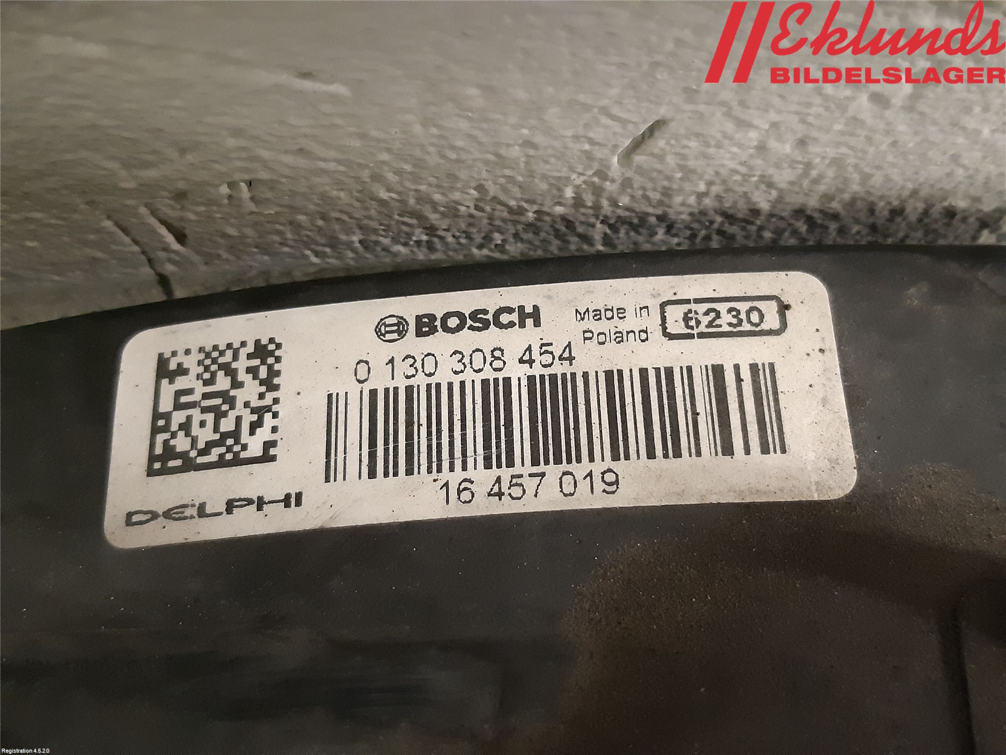 Opel ASTRA J 10-15 Kylfläkt El