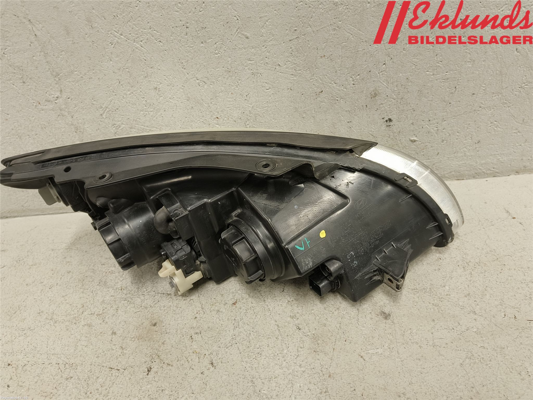 Hyundai i30 FD 07-12 Strålkastare Vänster