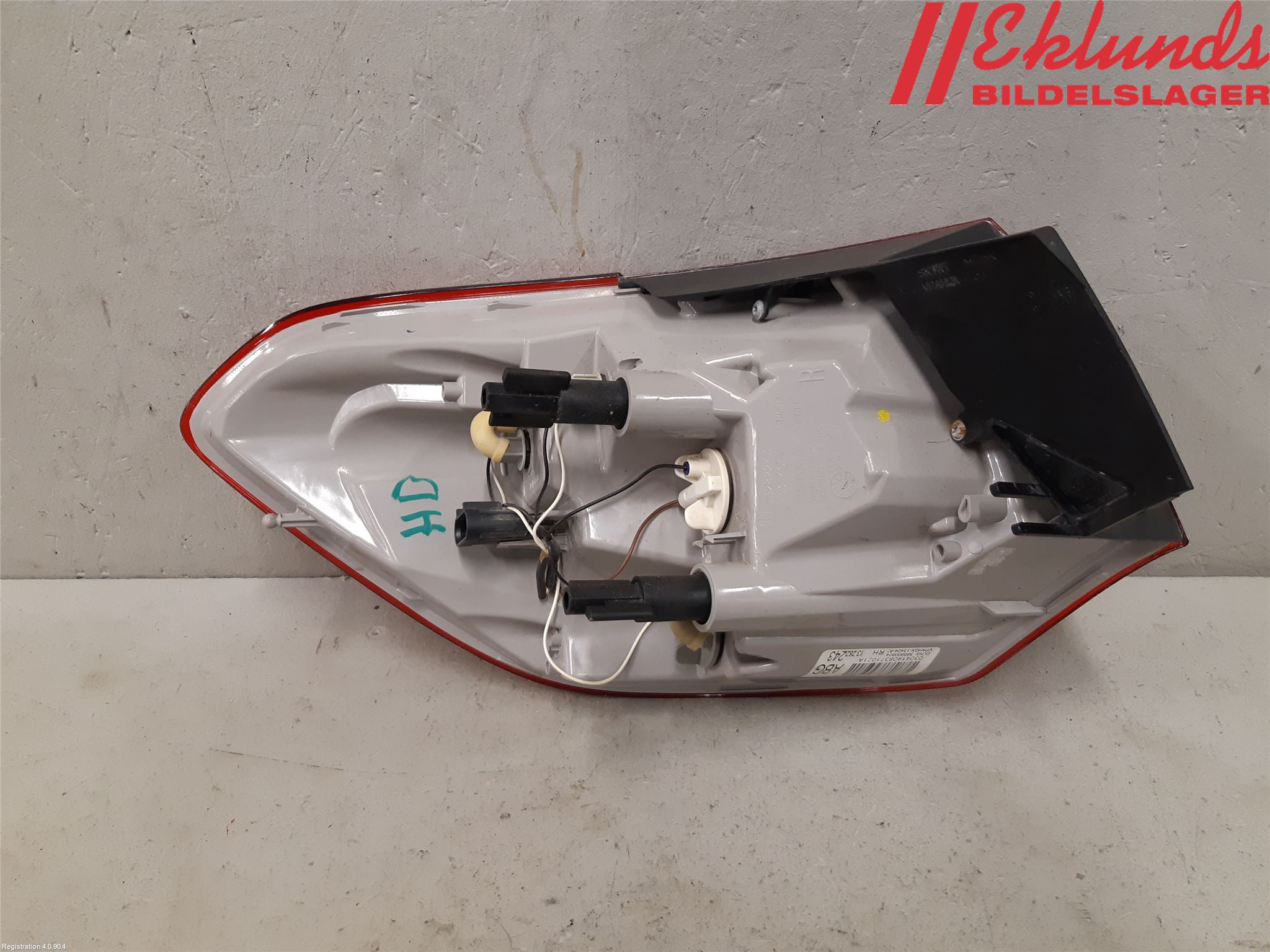 Opel ASTRA J 10-15 Bakljus Höger