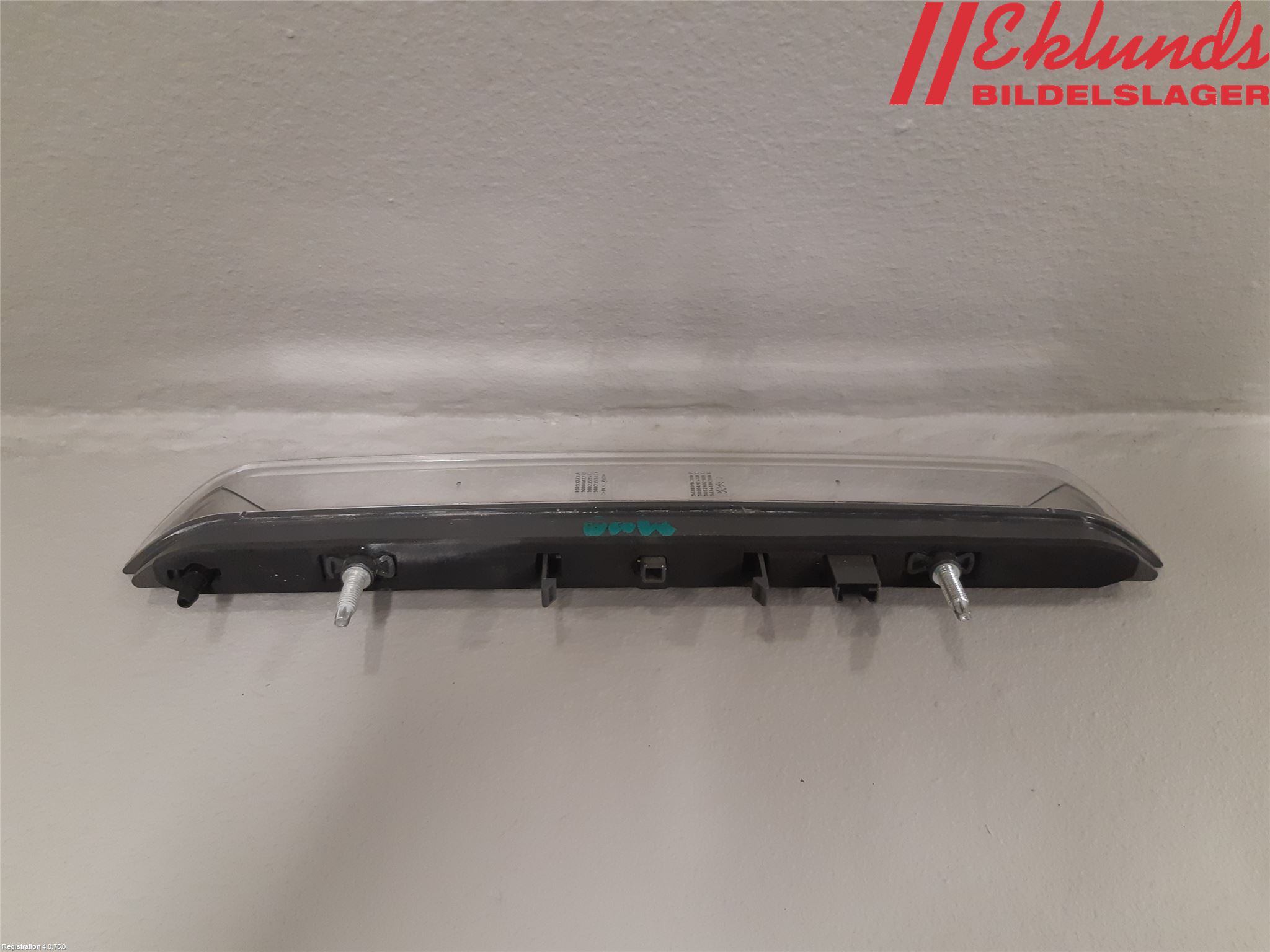 Citroen C4 GRAND PICASSO 14-18 Bromsljus Bakruta