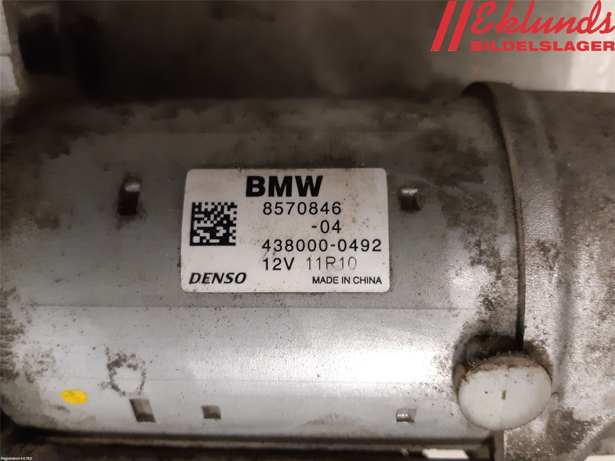 BMW X4 F26 14-18 Startmotor Diesel