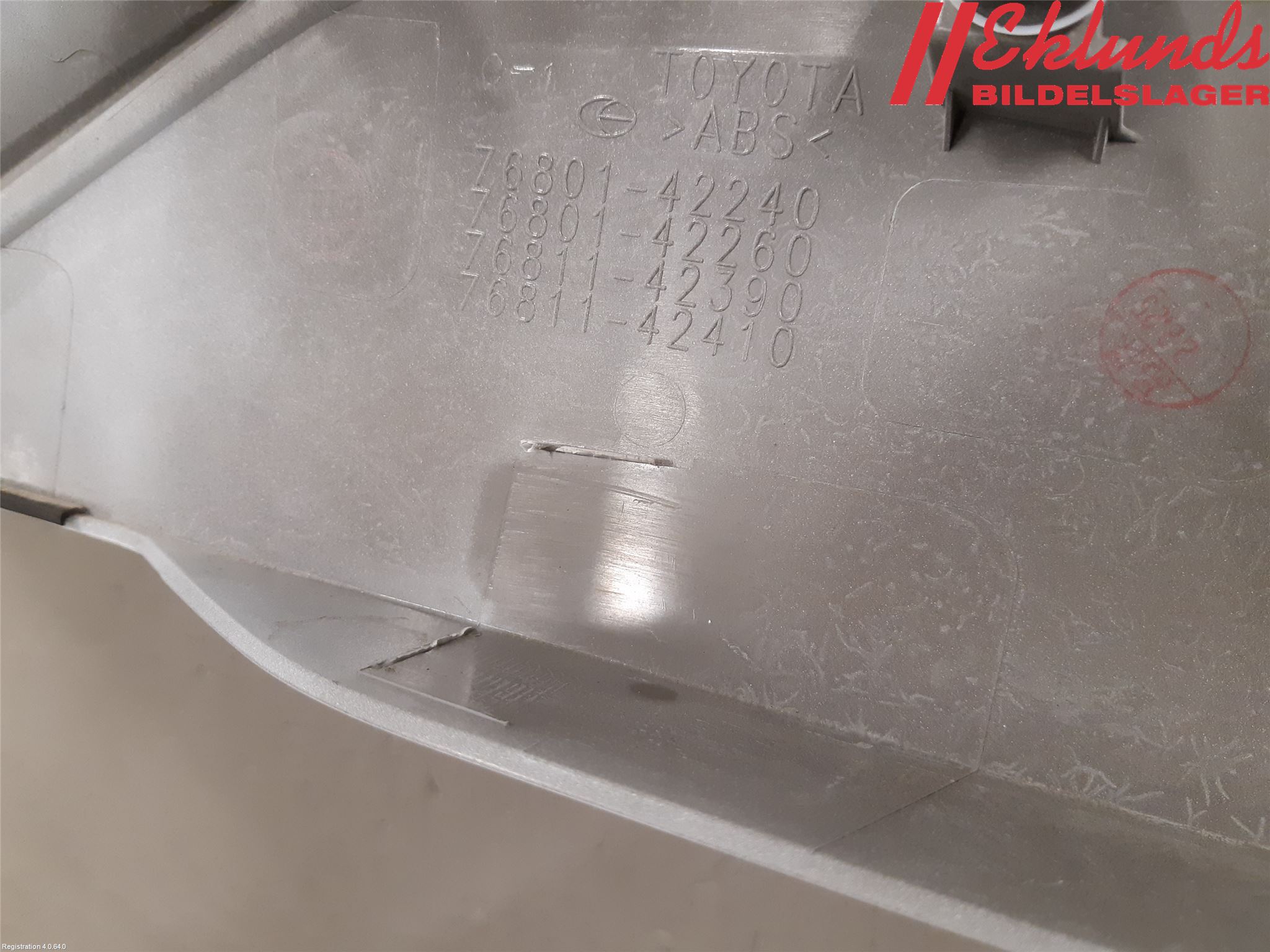 Toyota RAV4 19- List Bak-Baklucka