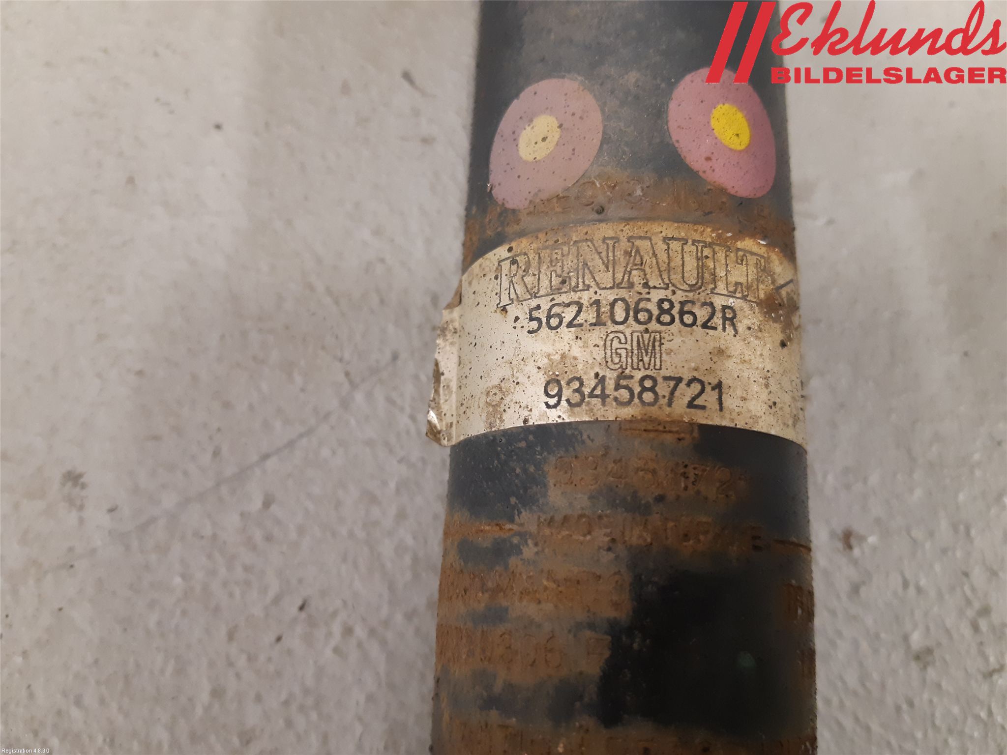 Opel VIVARO 15-19 Stötdämpare Bak