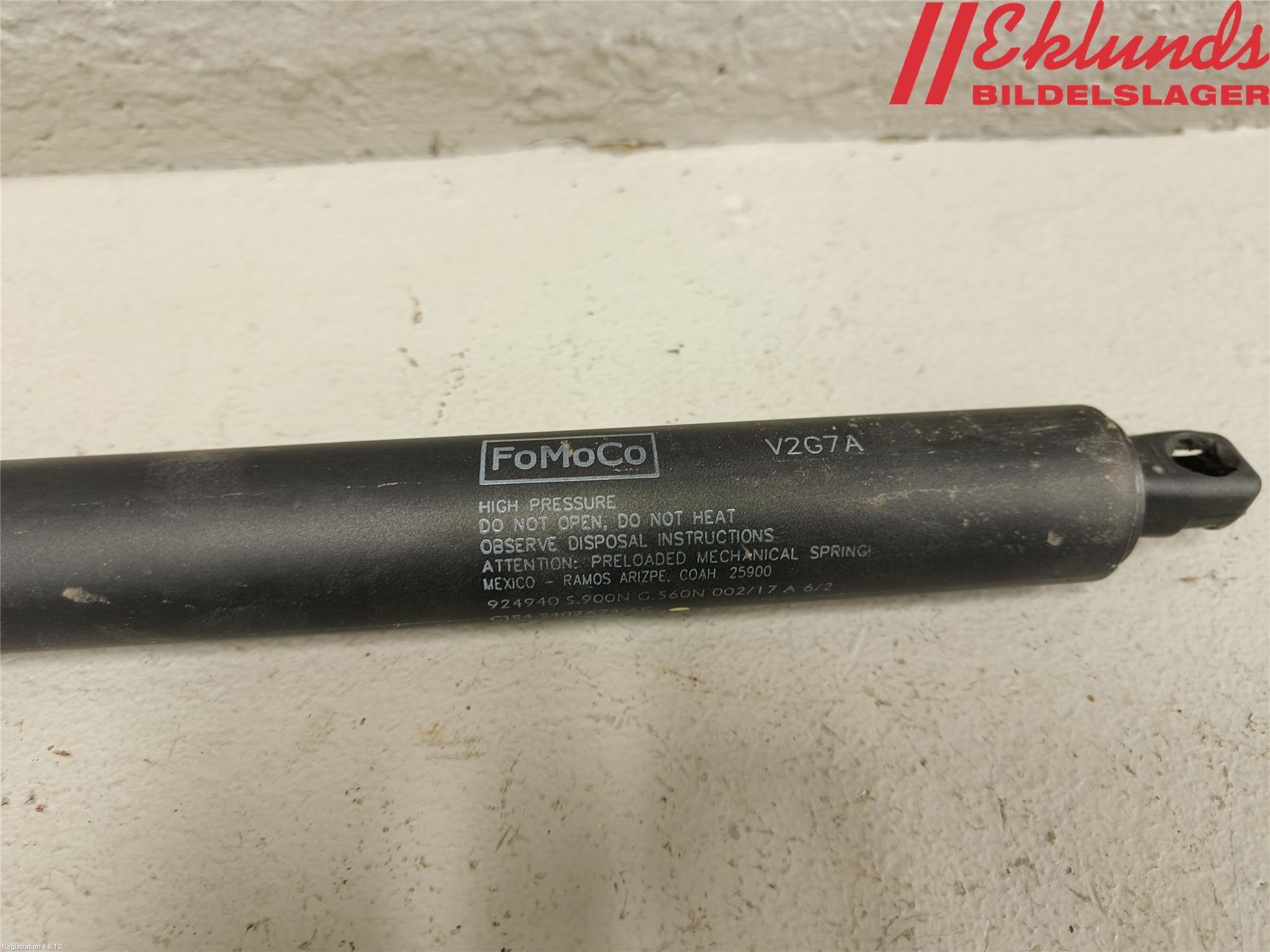 Ford KUGA 17-19 Gasfjäder Baklucka