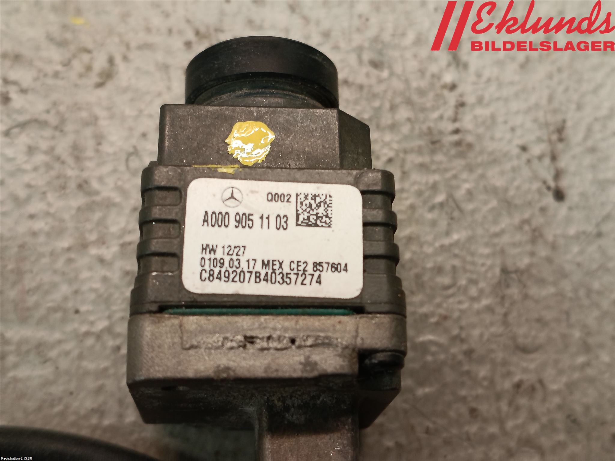 Mercedes-Benz MB ML/GLE-KLASS (W166) 12-18 Parkeringshjälp Kamera