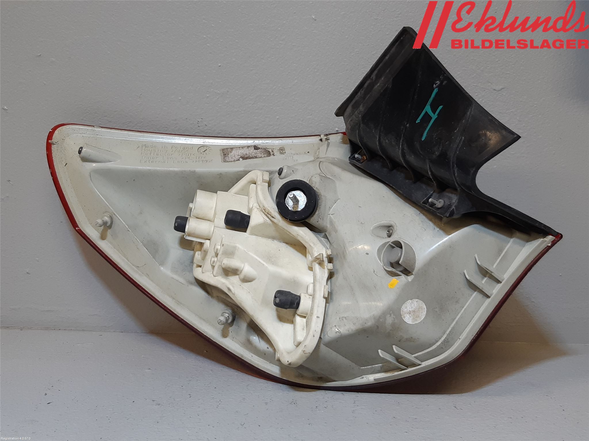 Opel ASTRA J 10-15 Bakljus Höger